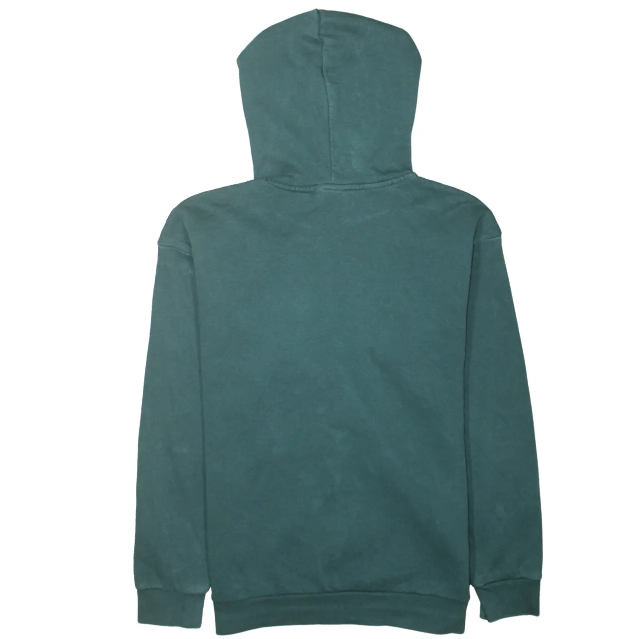 Adidas 90's Spellout Pullover Hoodie Medium Green sold by Vintage Club product image thumbnail 2