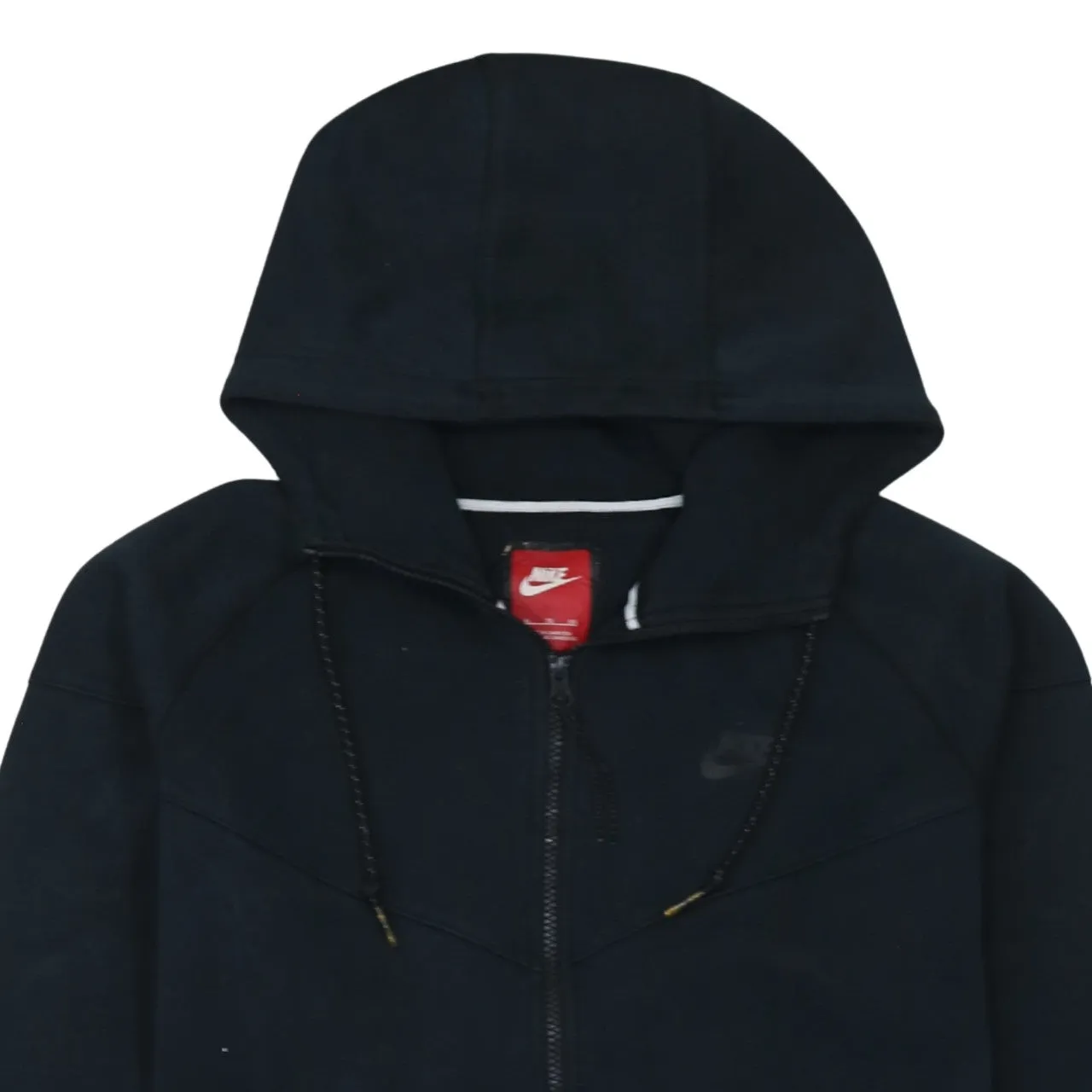 Nike 90's Swoosh Full Zip Up Hoodie XLarge Black sold by Vintage Club product image thumbnail 3
