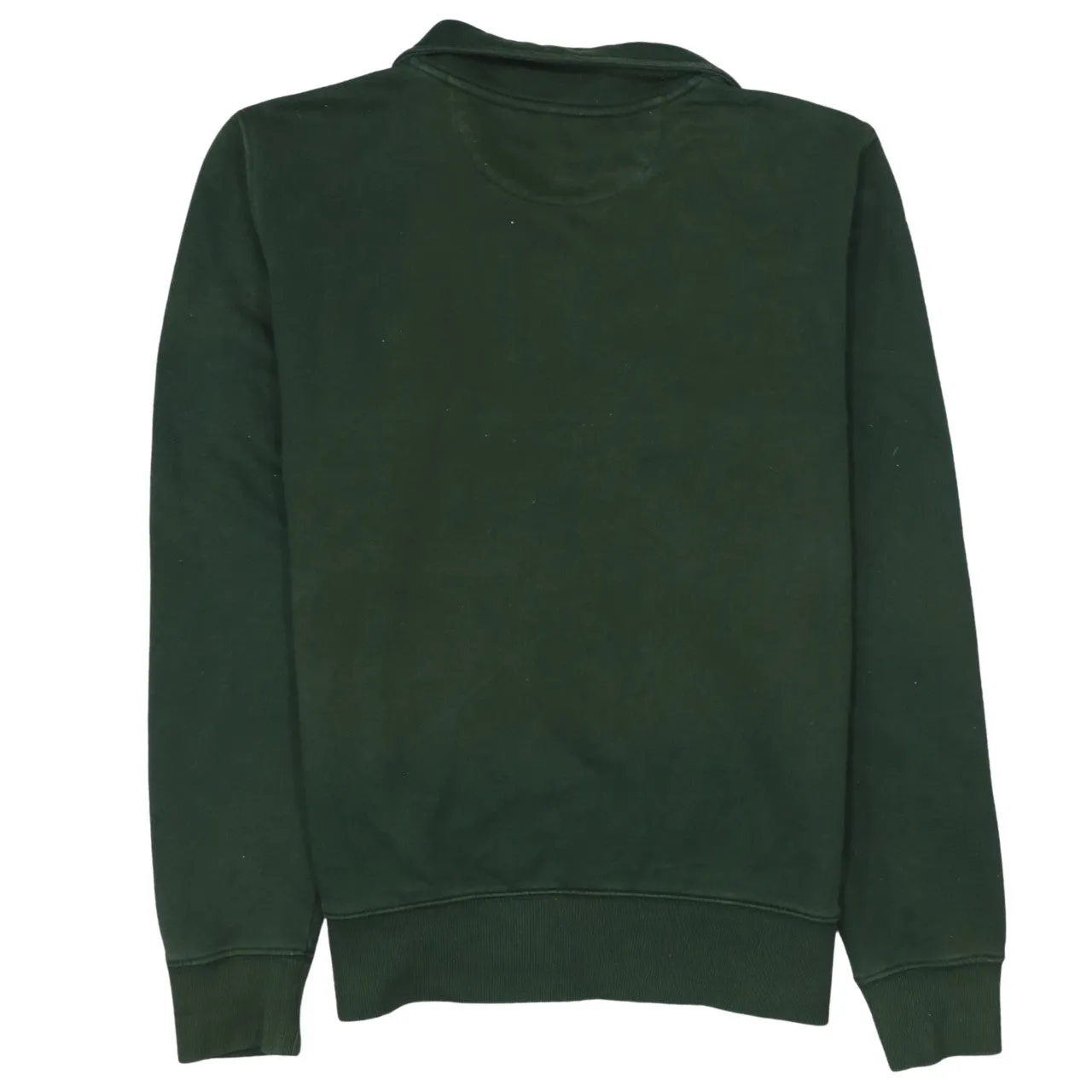GANT 90's Lightweight Quarter Zip Sweatshirt Large Green sold by Vintage Club product image thumbnail 2