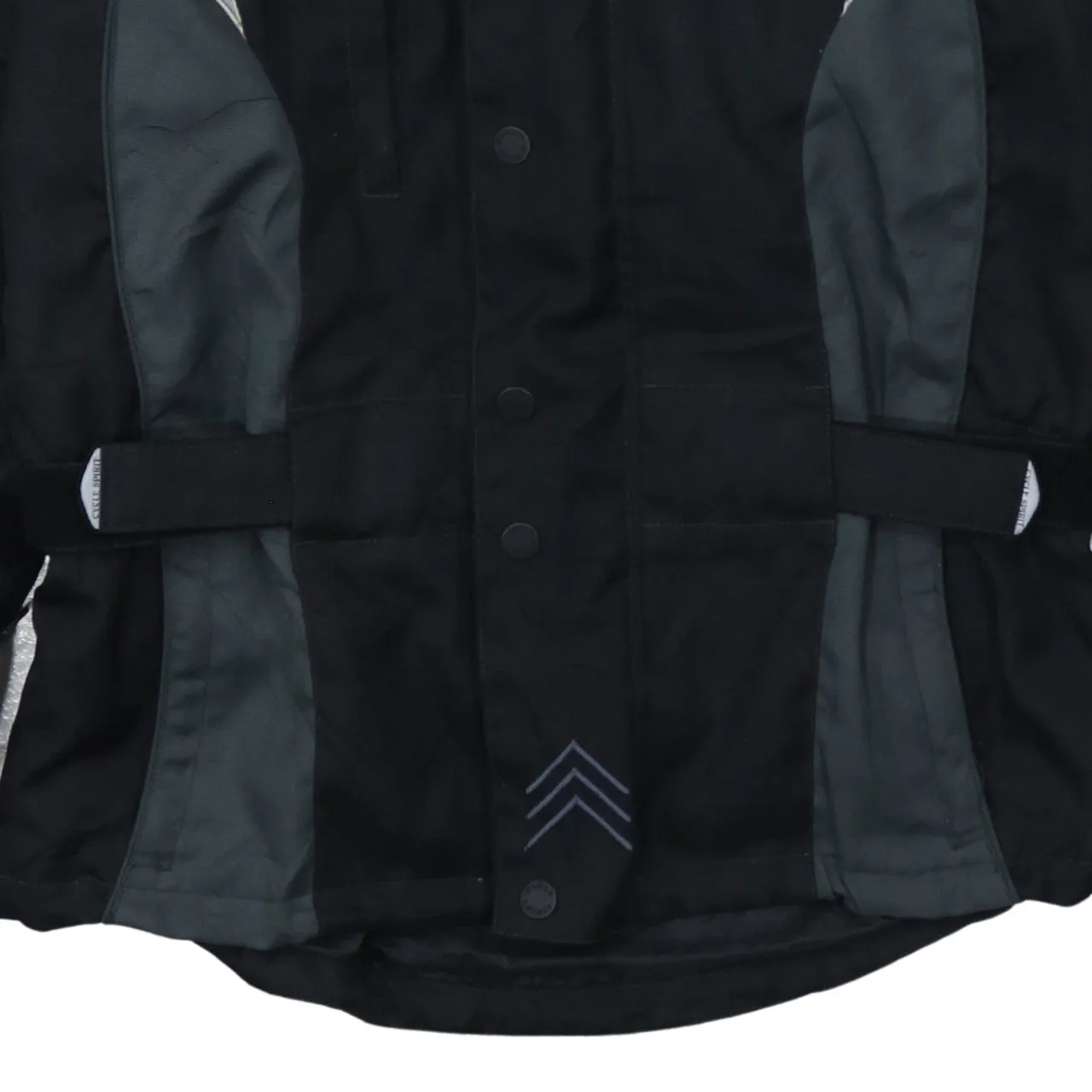 Retro 90's Heavyweight Full Zip Up Windbreaker Large Black sold by Vintage Club product image thumbnail 4