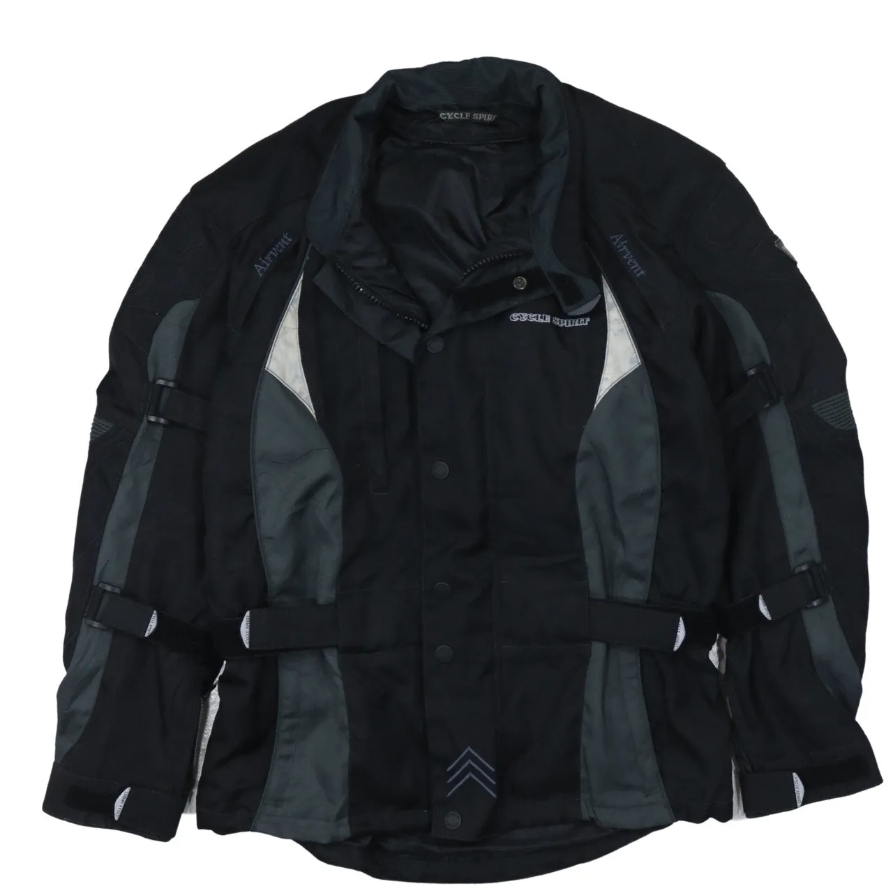 Retro 90's Heavyweight Full Zip Up Windbreaker Large Black sold by Vintage Club