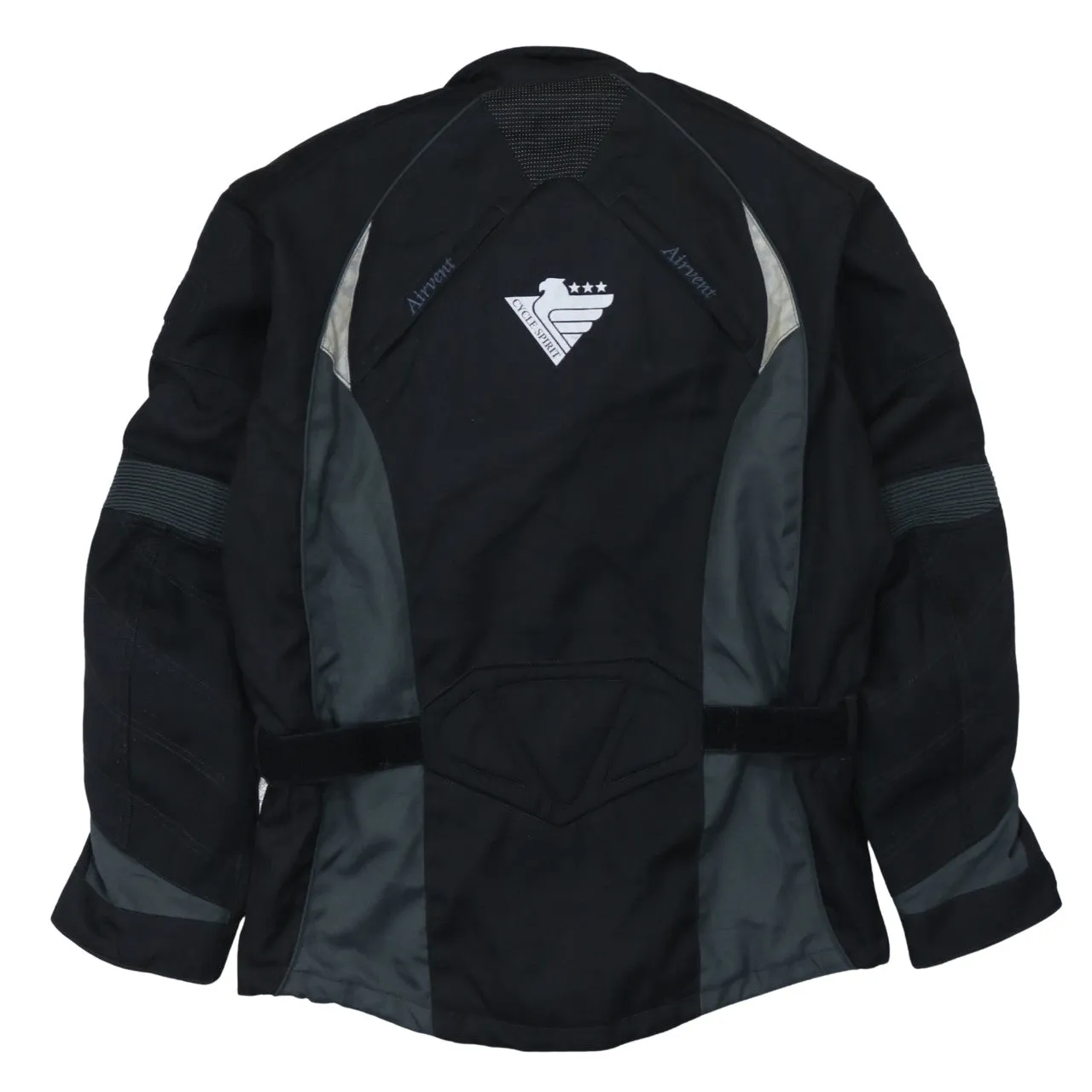 Retro 90's Heavyweight Full Zip Up Windbreaker Large Black sold by Vintage Club product image thumbnail 2