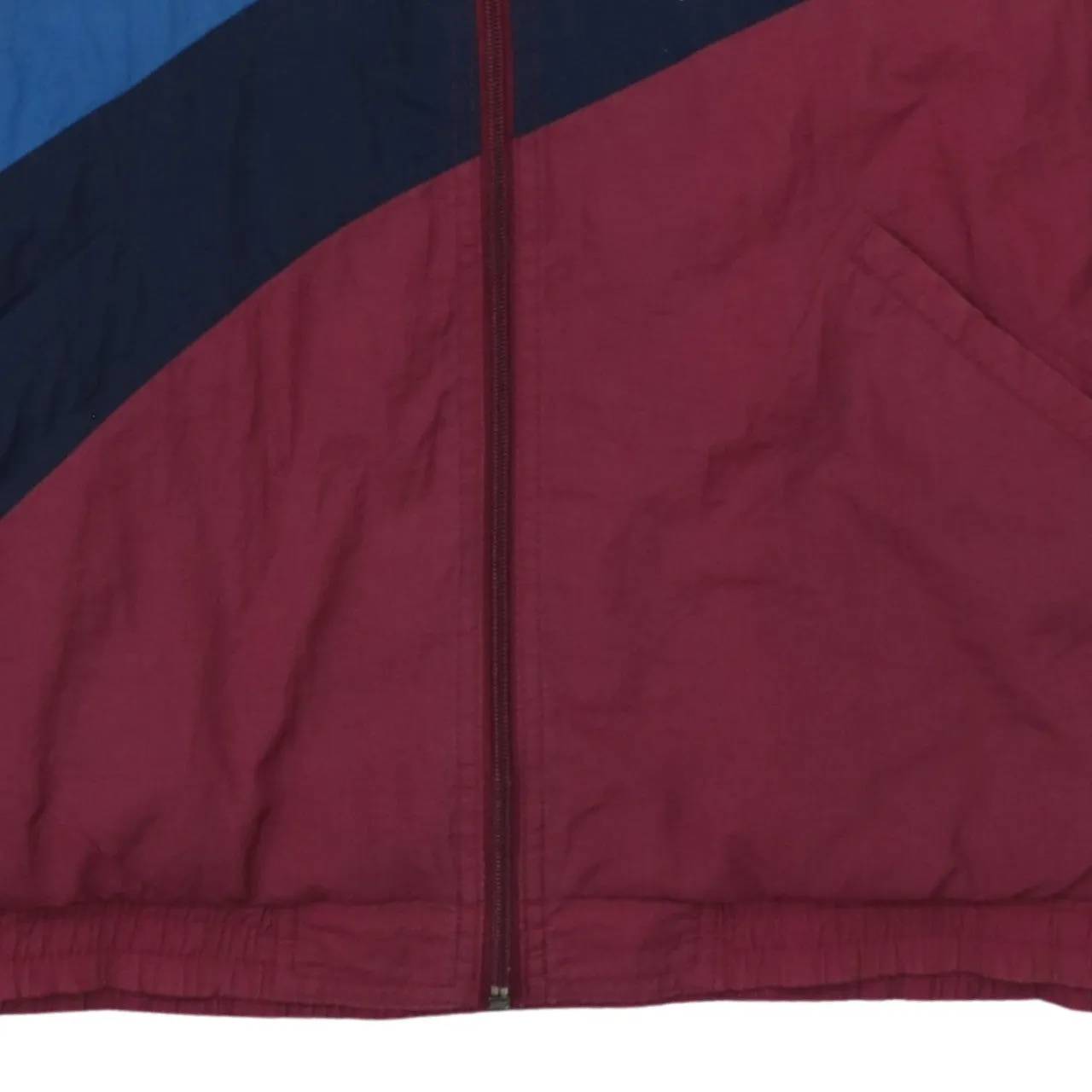 Puma 90's Lightweight Full Zip Up Windbreaker Small Burgundy Red sold by Vintage Club product image thumbnail 4
