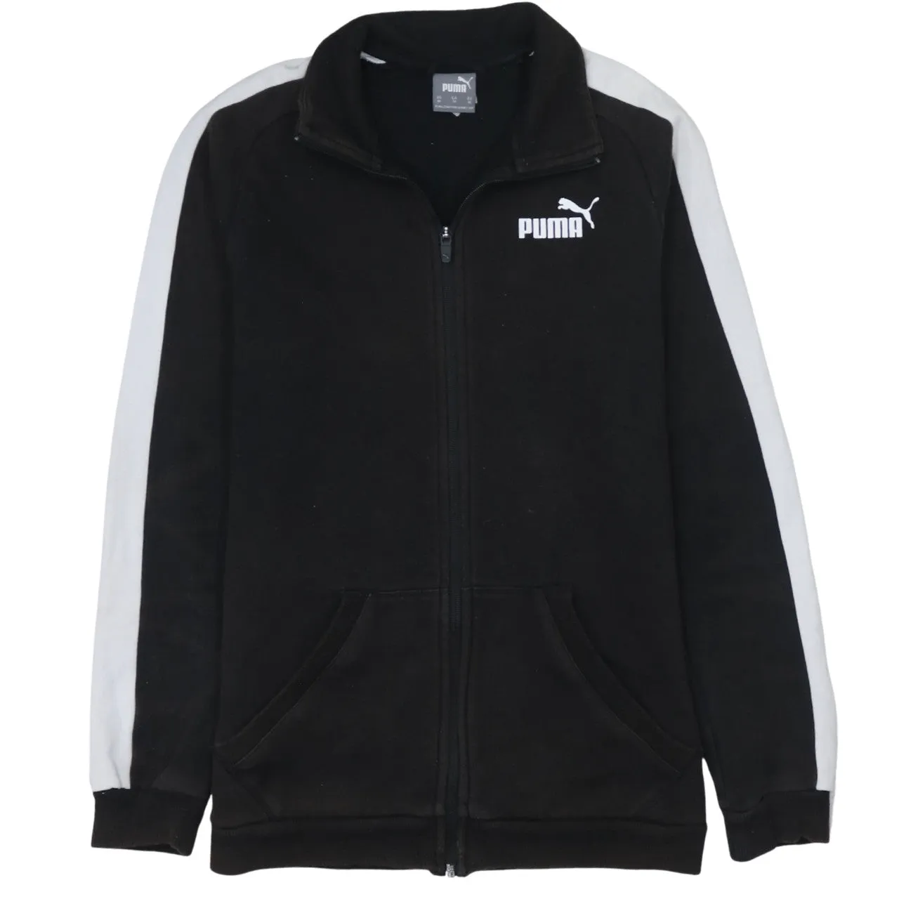 Puma 90's Lightweight Full Zip Up Sweatshirt XSmall Black sold by Vintage Club
