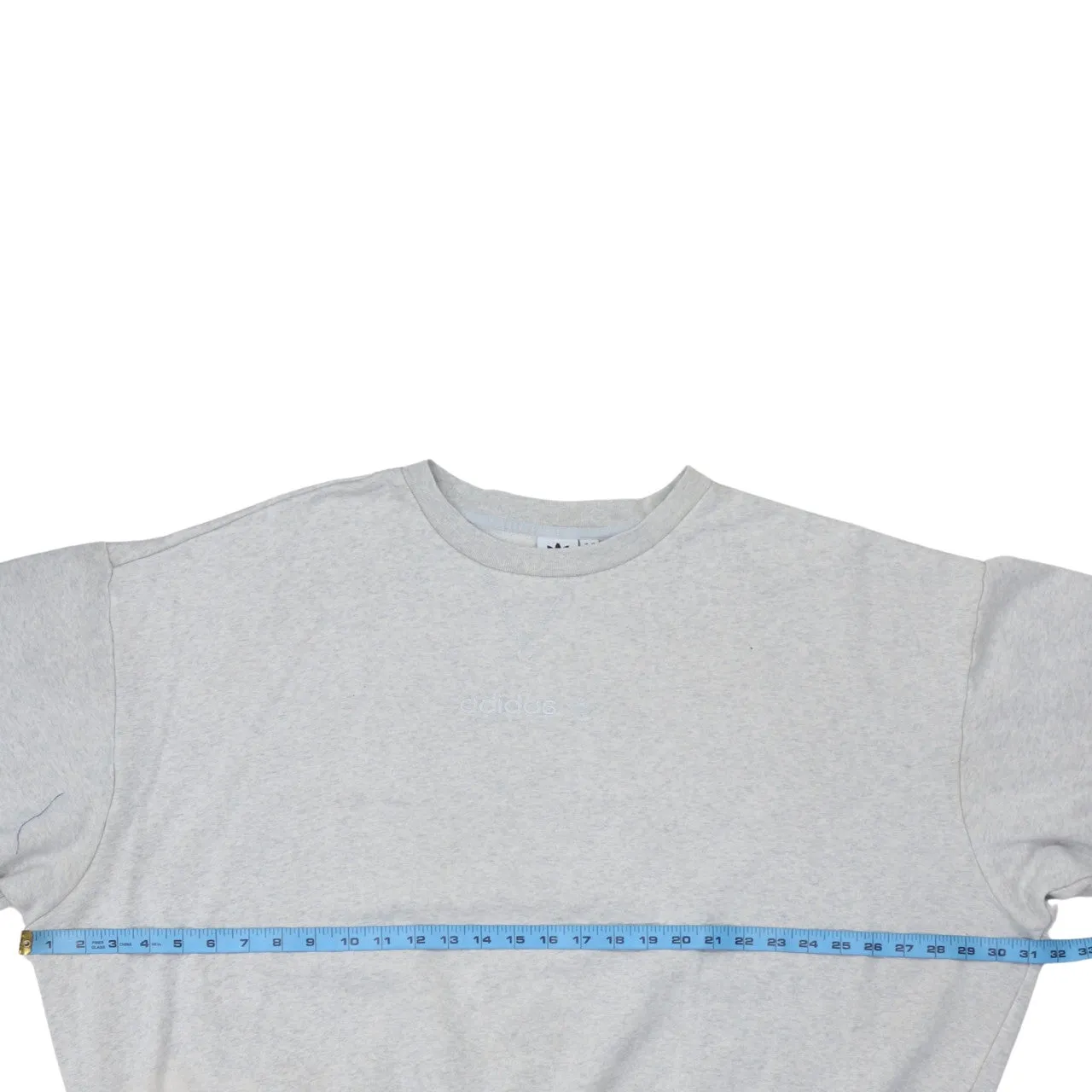 Adidas 90's Lightweight Crew Neck Sweatshirt XXXXXLarge Beige Cream sold by Vintage Club product image thumbnail 5