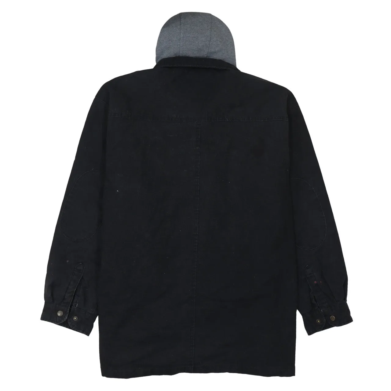 Dickies 90's Hooded Button Up Windbreaker XXLarge (2XL) Black sold by Vintage Club product image thumbnail 2