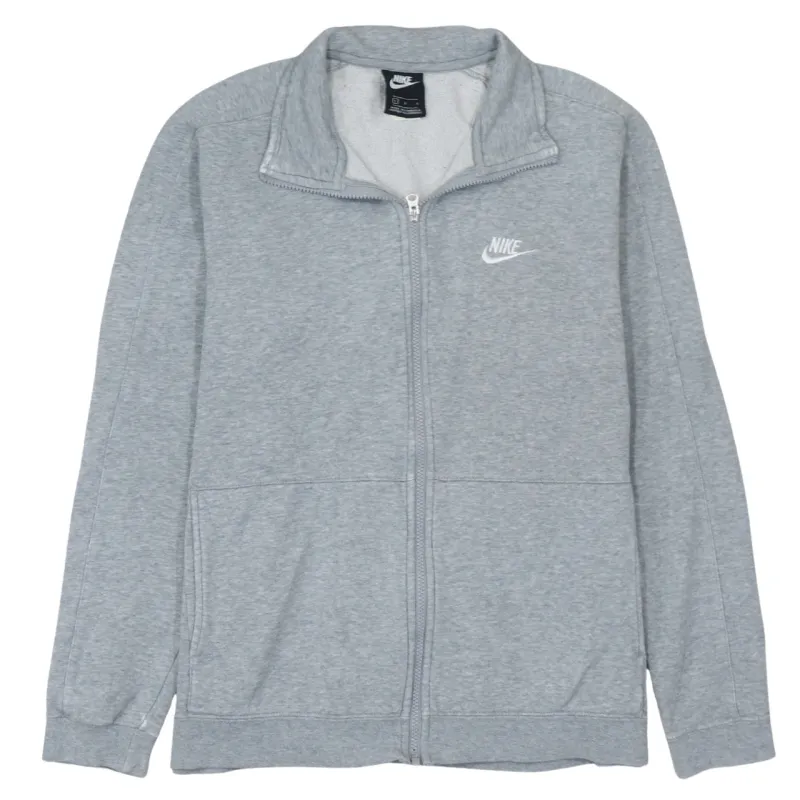 Nike 90's Spellout Full Zip Up Sweatshirt Large Grey sold by Vintage Club