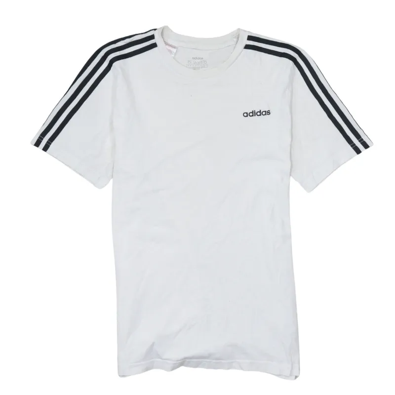 Adidas 90's Short Sleeves Crew Neck T Shirt XLarge White sold by Vintage Club