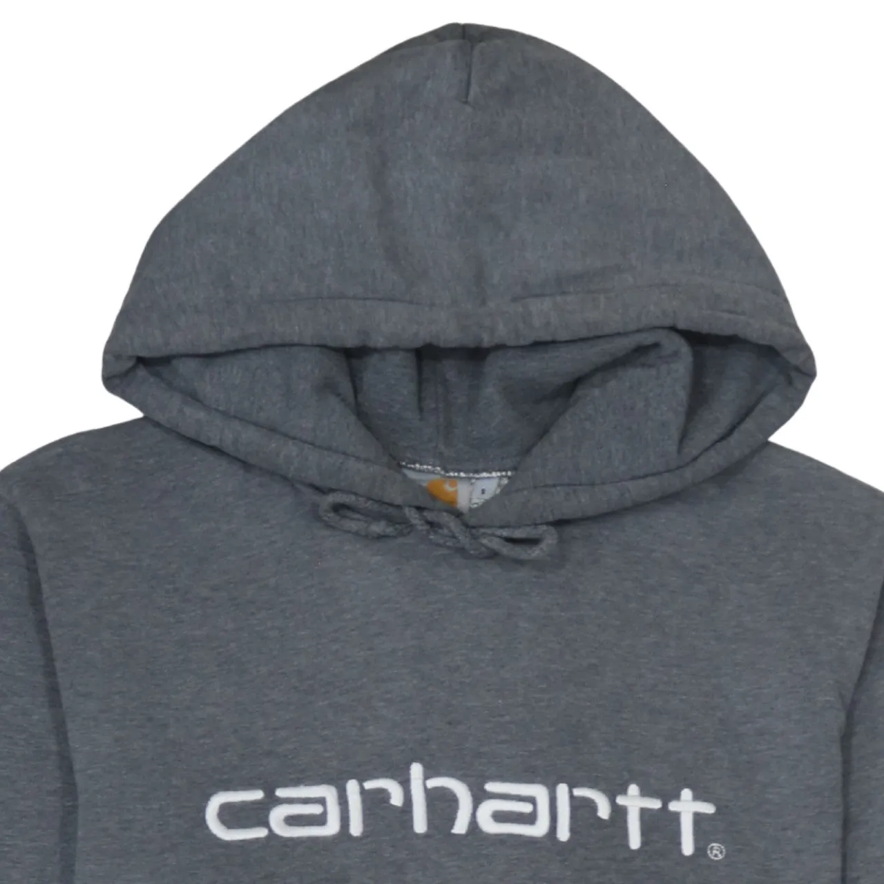 Carhartt 90's Spellout Pullover Hoodie Small Grey sold by Vintage Club product image thumbnail 3