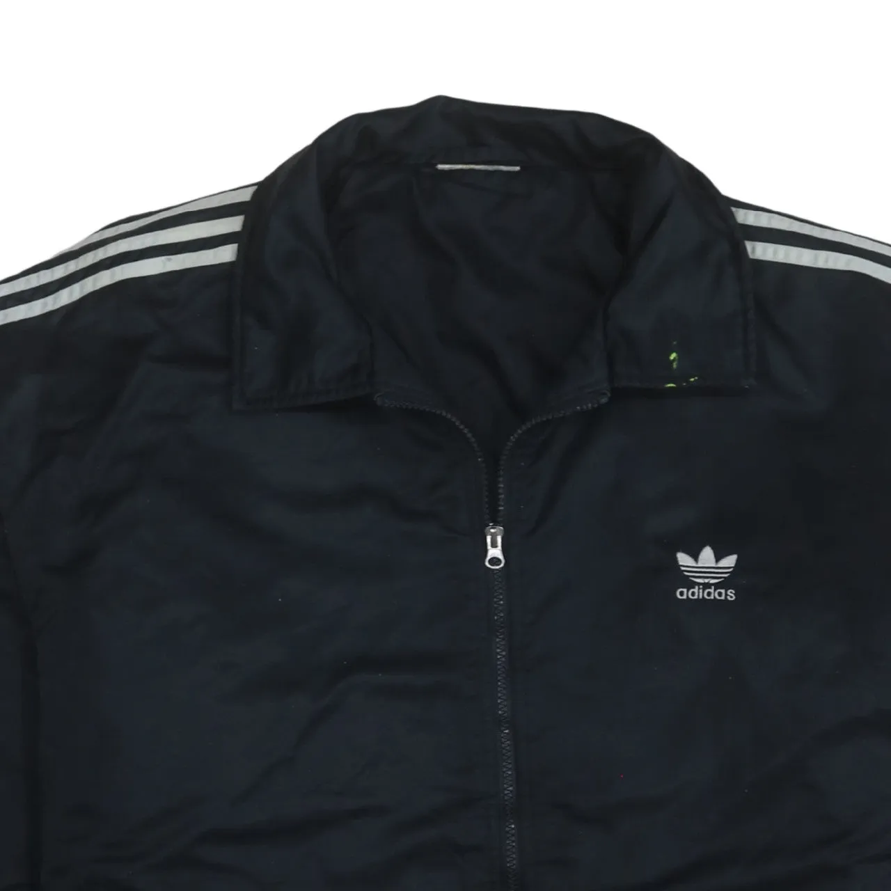 Adidas 90's Striped Sleeve Full Zip Up Windbreaker XXLarge Black sold by Vintage Club product image thumbnail 3