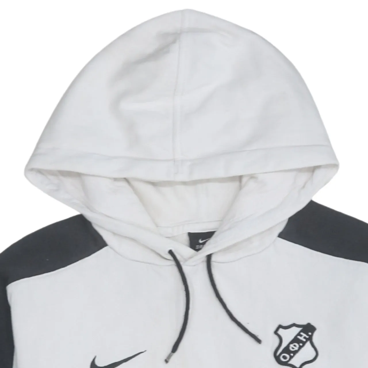 Nike 90's Swoosh Pullover Hoodie Small White sold by Vintage Club product image thumbnail 3