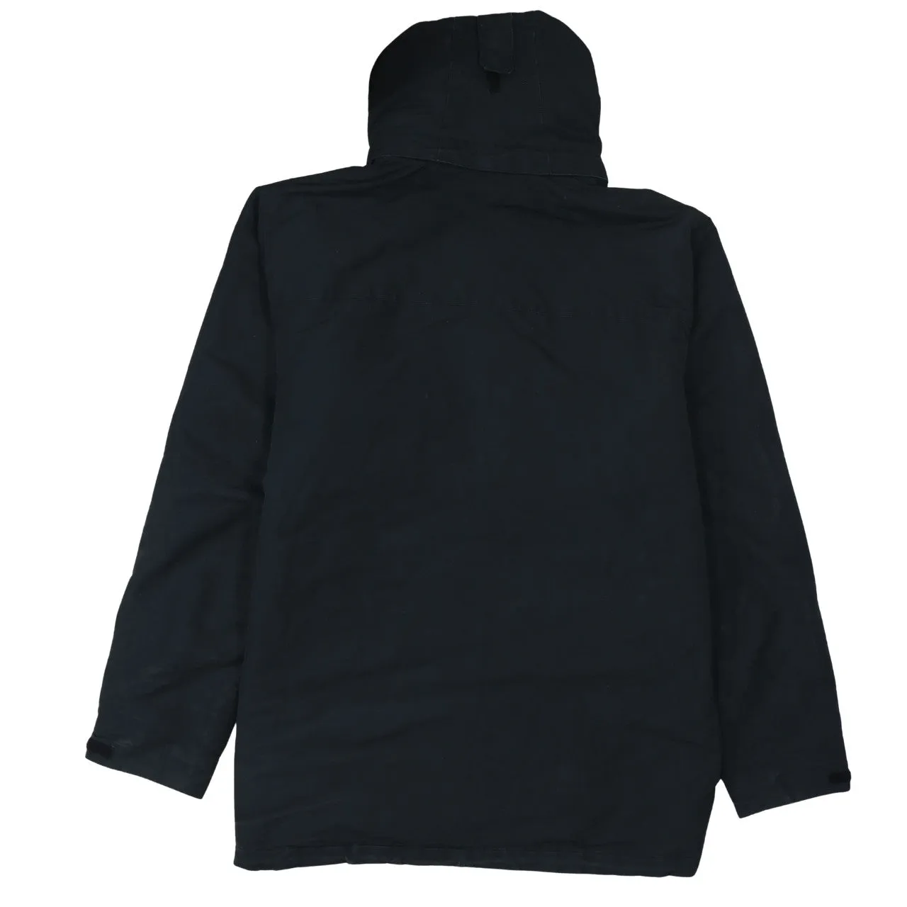 Jack WolfSkin 90's Hooded Full Zip Up Windbreaker XXLarge (2XL) Black sold by Vintage Club product image thumbnail 2