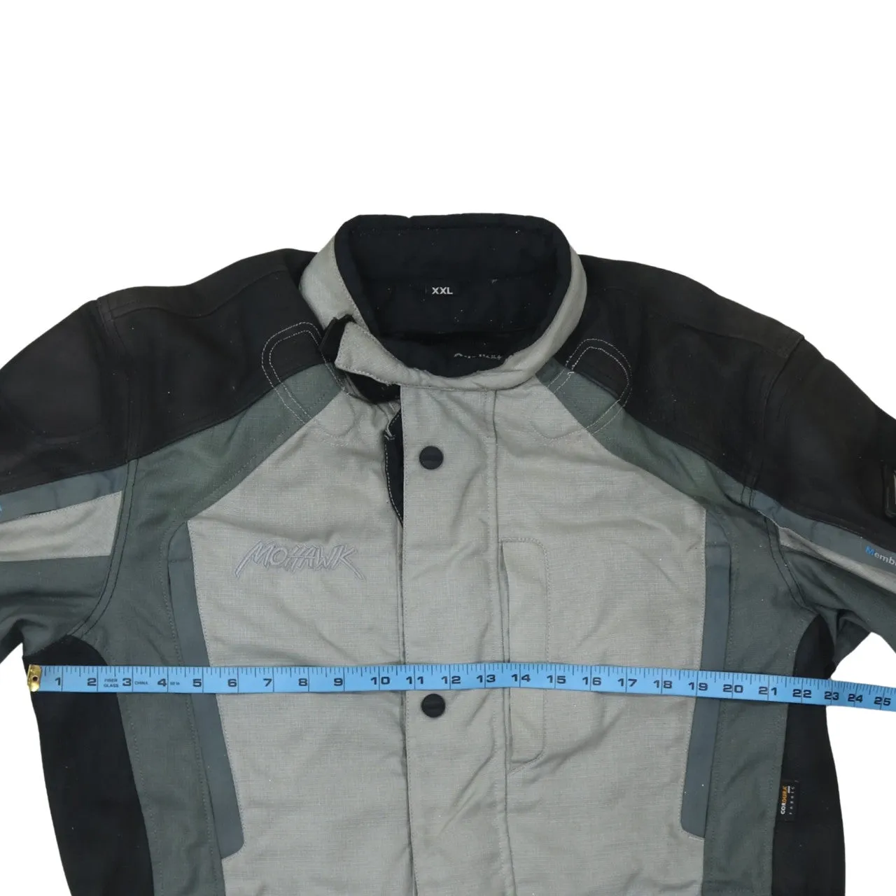 Retro 90's Heavyweight Button Up Windbreaker XXLarge (2XL) Black sold by Vintage Club product image thumbnail 5