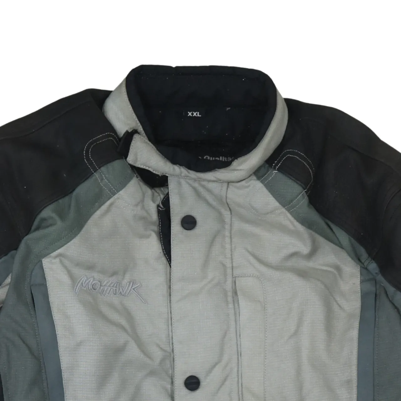 Retro 90's Heavyweight Button Up Windbreaker XXLarge (2XL) Black sold by Vintage Club product image thumbnail 3