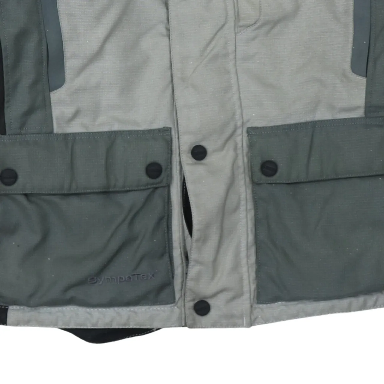 Retro 90's Heavyweight Button Up Windbreaker XXLarge (2XL) Black sold by Vintage Club product image thumbnail 4