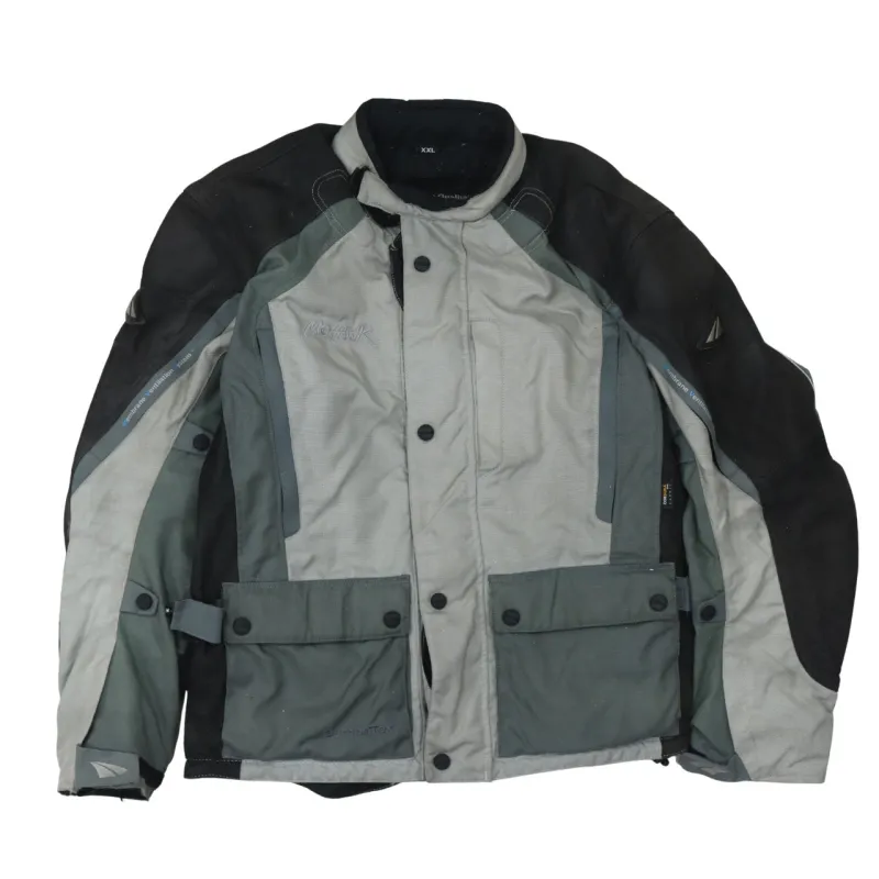 Retro 90's Heavyweight Button Up Windbreaker XXLarge (2XL) Black sold by Vintage Club