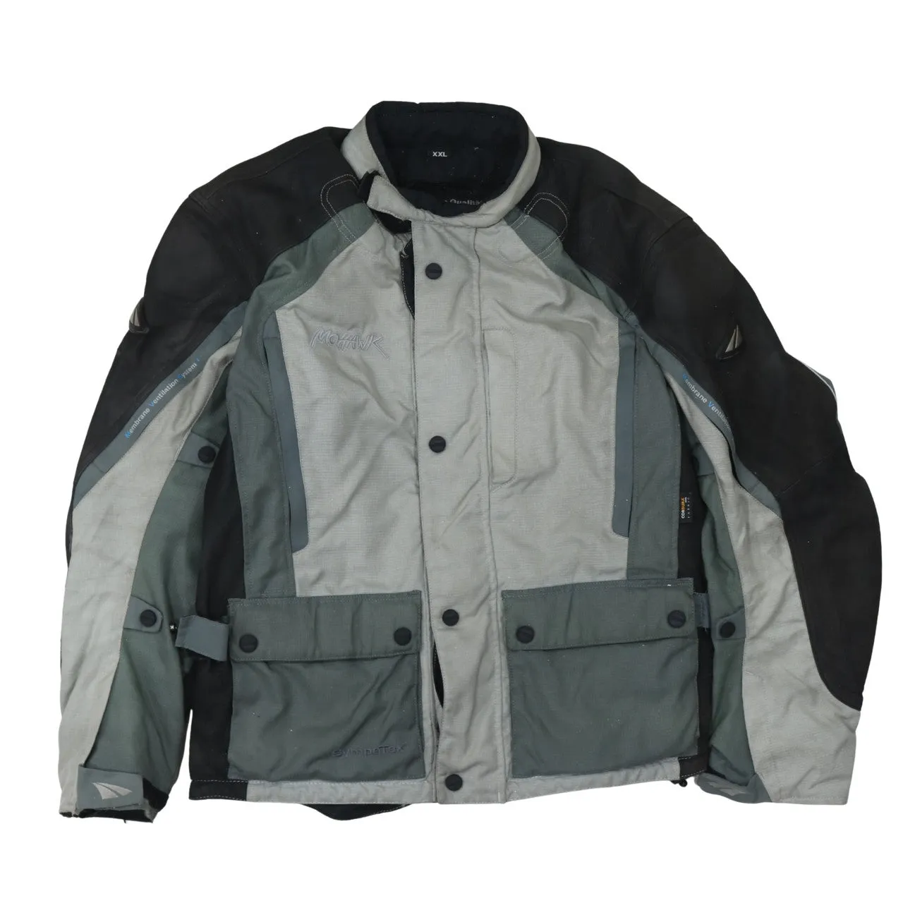 Retro 90's Heavyweight Button Up Windbreaker XXLarge (2XL) Black sold by Vintage Club