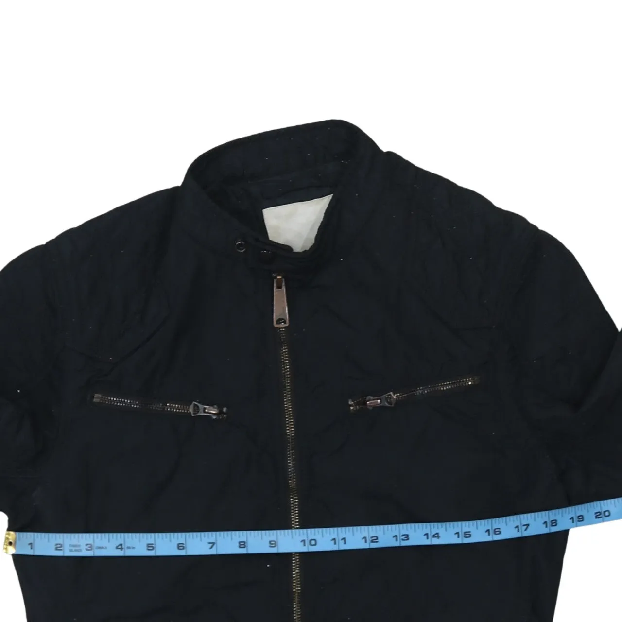 Denim 90's Lightweight Full Zip Up Windbreaker Medium Black sold by Vintage Club product image thumbnail 5