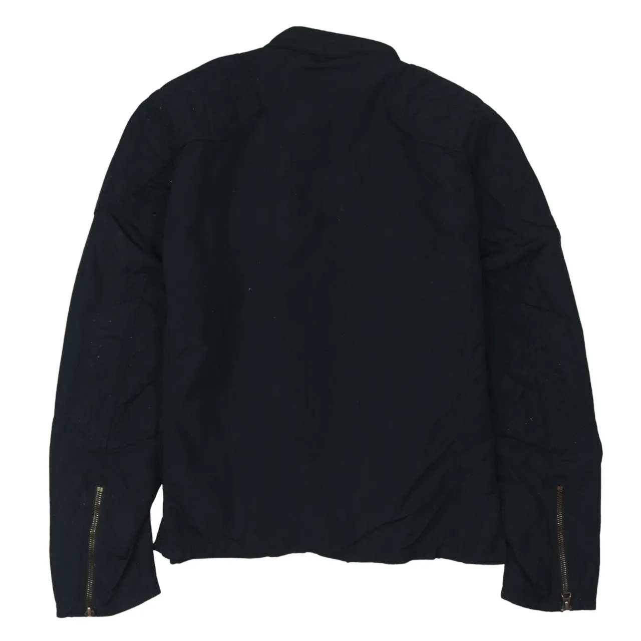 Denim 90's Lightweight Full Zip Up Windbreaker Medium Black sold by Vintage Club product image thumbnail 2