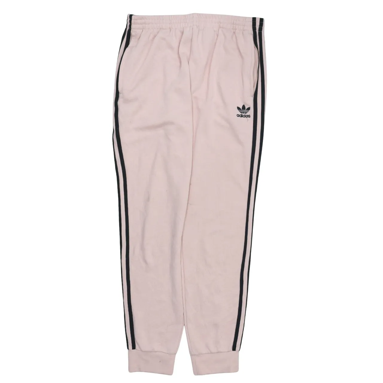 Adidas 90's 3 Stripes Casual Joggers / Sweatpants Large Pink sold by Vintage Club