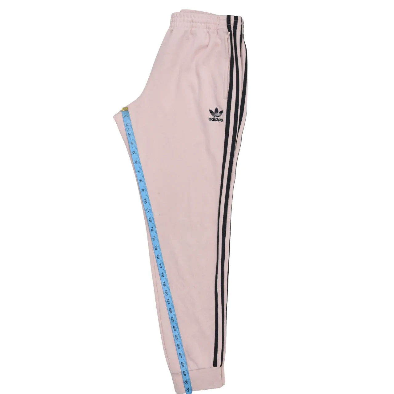 Adidas 90's 3 Stripes Casual Joggers / Sweatpants Large Pink sold by Vintage Club product image thumbnail 5