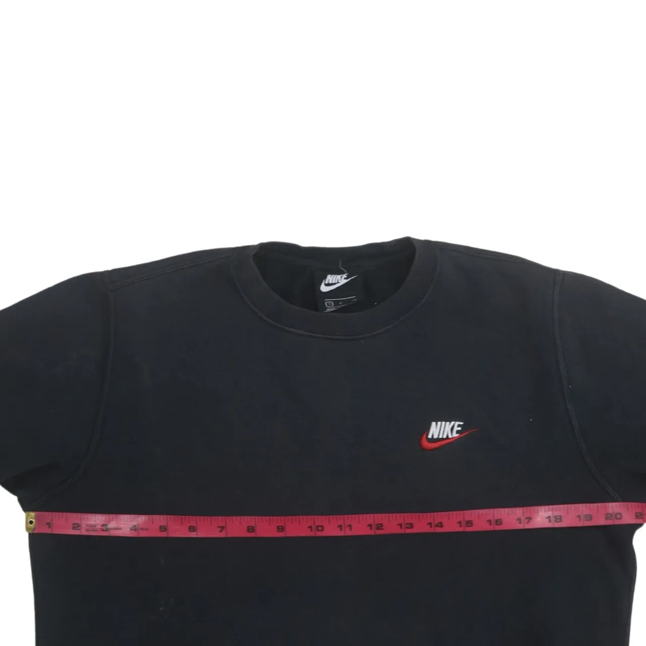 Nike 90's Swoosh Crew Neck Sweatshirt Small Black sold by Vintage Club product image thumbnail 5