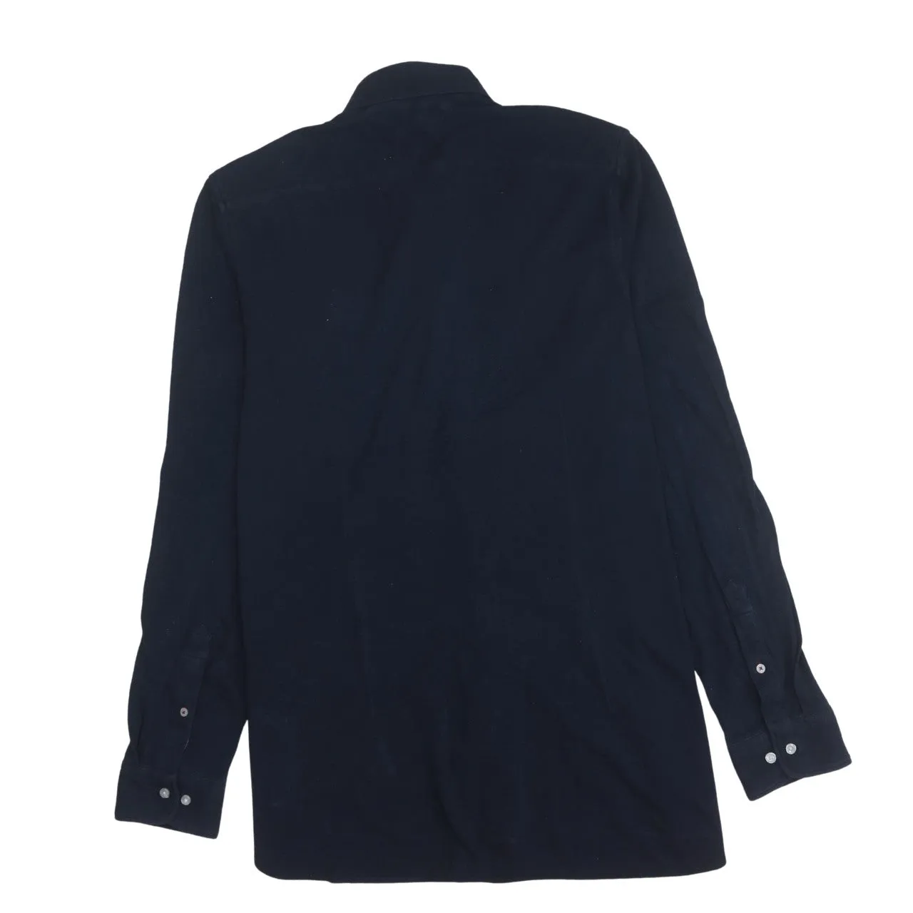 Tommy Hilfiger 90's Long Sleeve Button Up Shirt XLarge Navy Blue sold by Vintage Club product image thumbnail 2