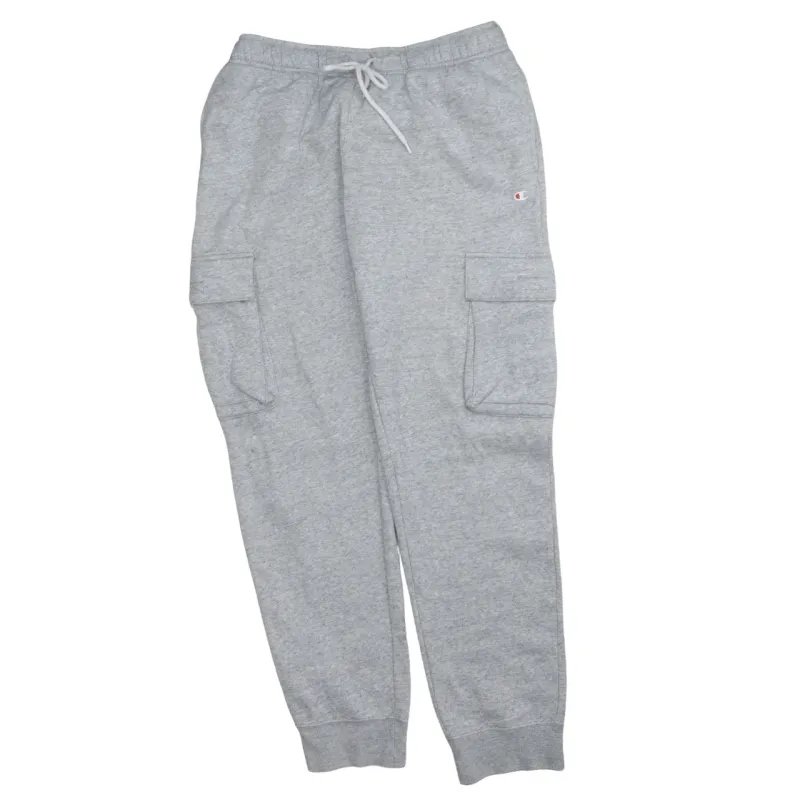 Champion 90's Elasticated Waistband Drawstrings Casual Joggers / Sweatpants XLarge Grey sold by Vintage Club