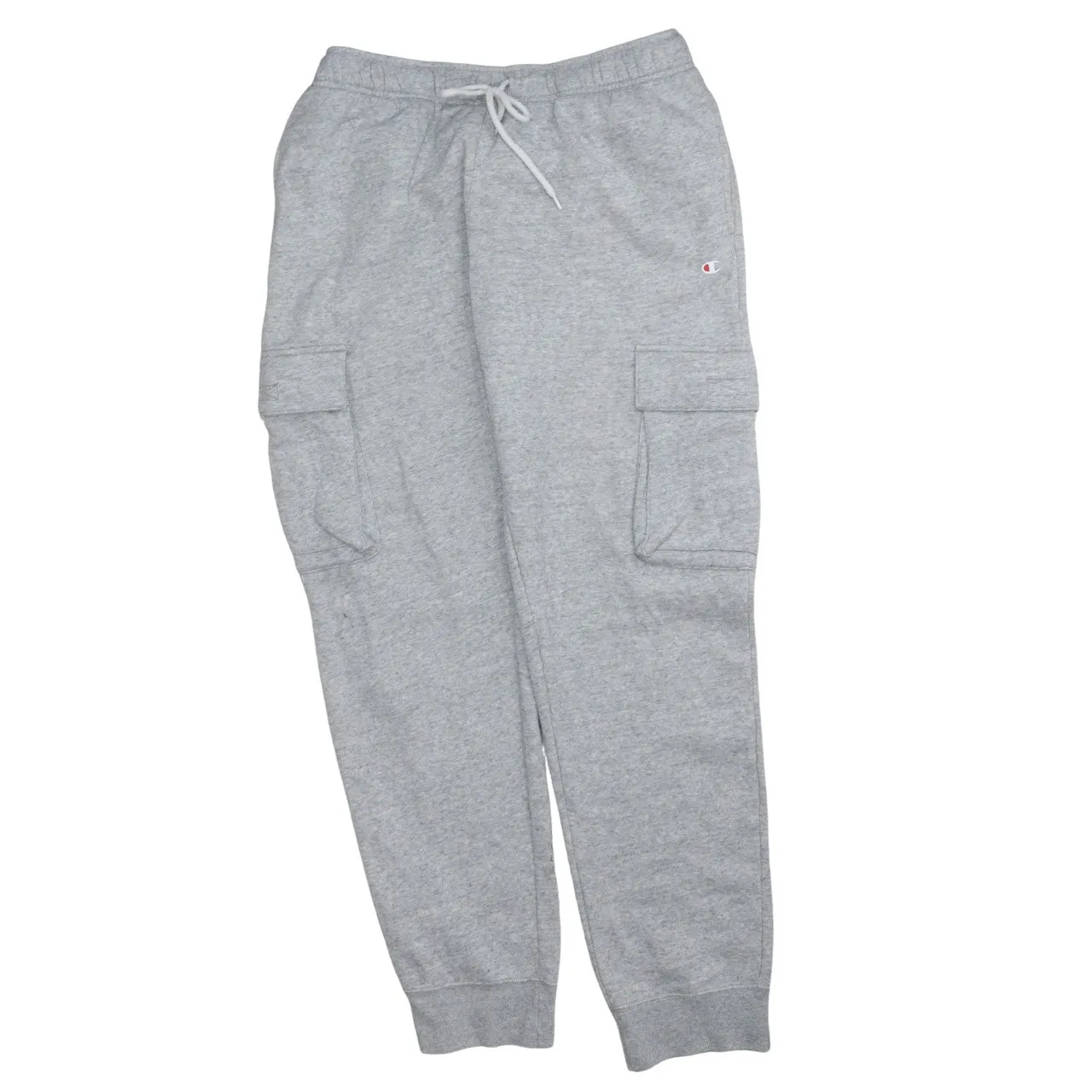 Champion 90's Elasticated Waistband Drawstrings Casual Joggers / Sweatpants XLarge Grey sold by Vintage Club