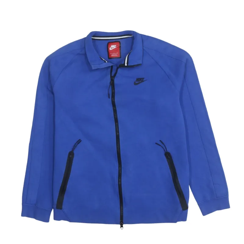 Nike 90's Swoosh Full Zip Up Sweatshirt Large Blue sold by Vintage Club