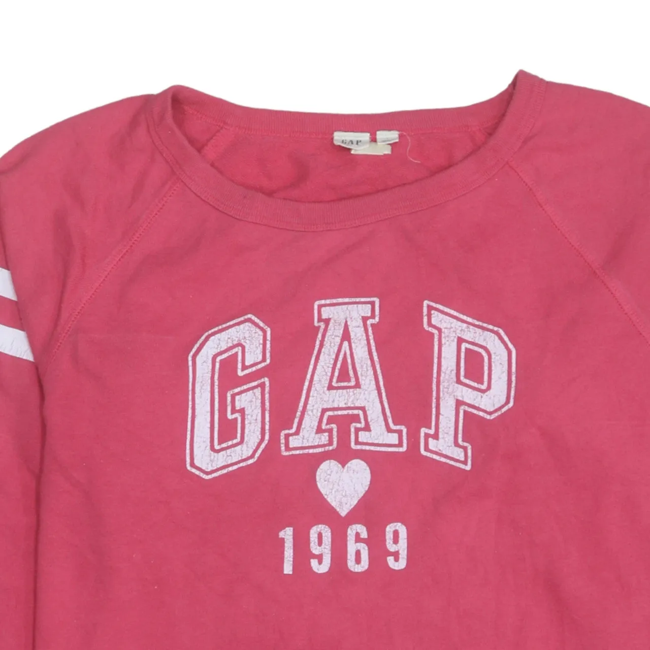 Gap 90's Spellout Crew Neck Sweatshirt Large Pink sold by Vintage Club product image thumbnail 3