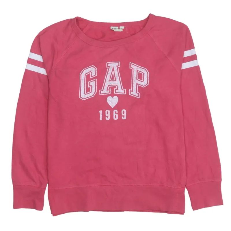 Gap 90's Spellout Crew Neck Sweatshirt Large Pink sold by Vintage Club