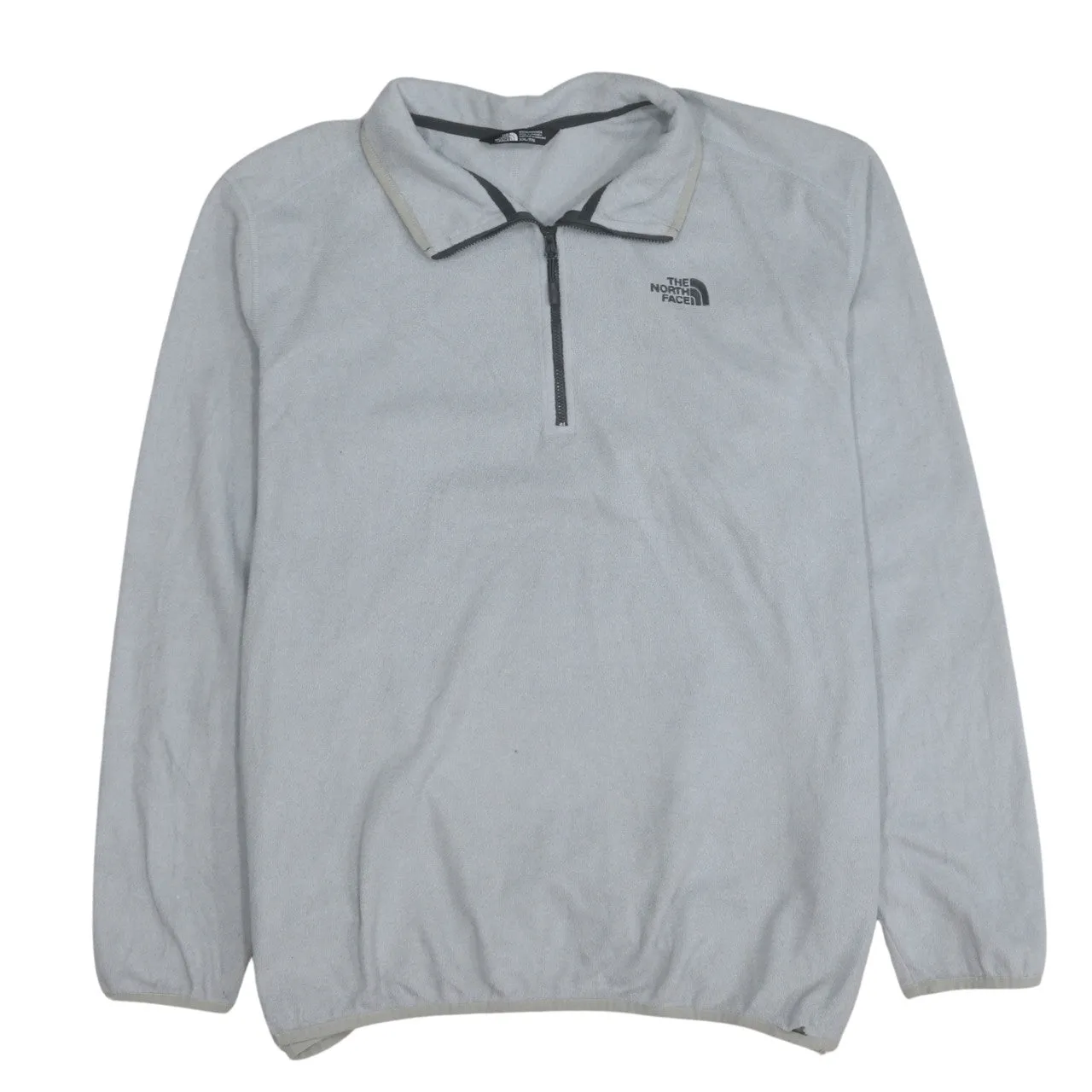 The North Face 90's Hiking Warm Quarter Zip Fleece Jumper XXLarge (2XL) Grey sold by Vintage Club