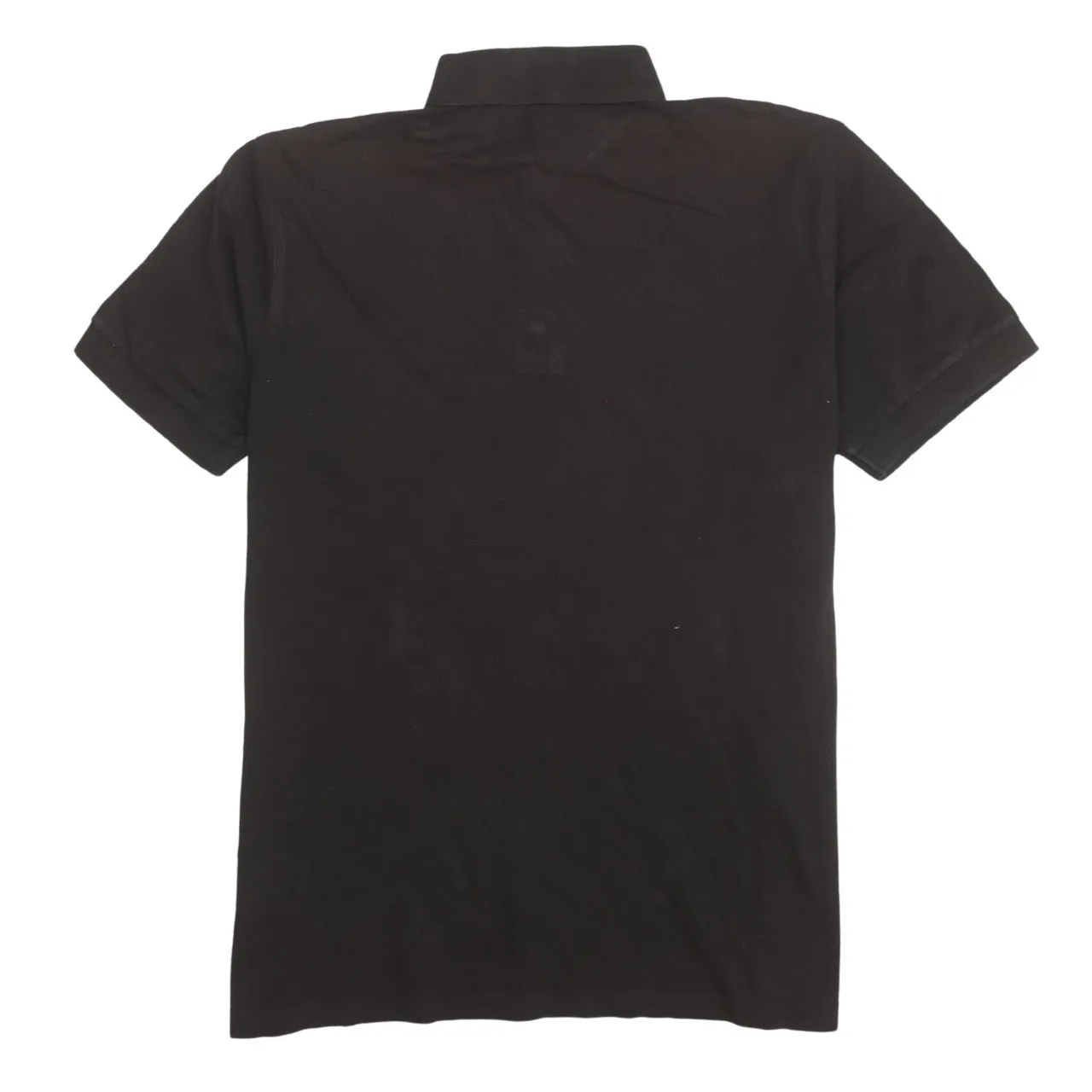 HUGO BOSS 90's Short Sleeves Quarter Button Polo Shirt Large Brown sold by Vintage Club product image thumbnail 2