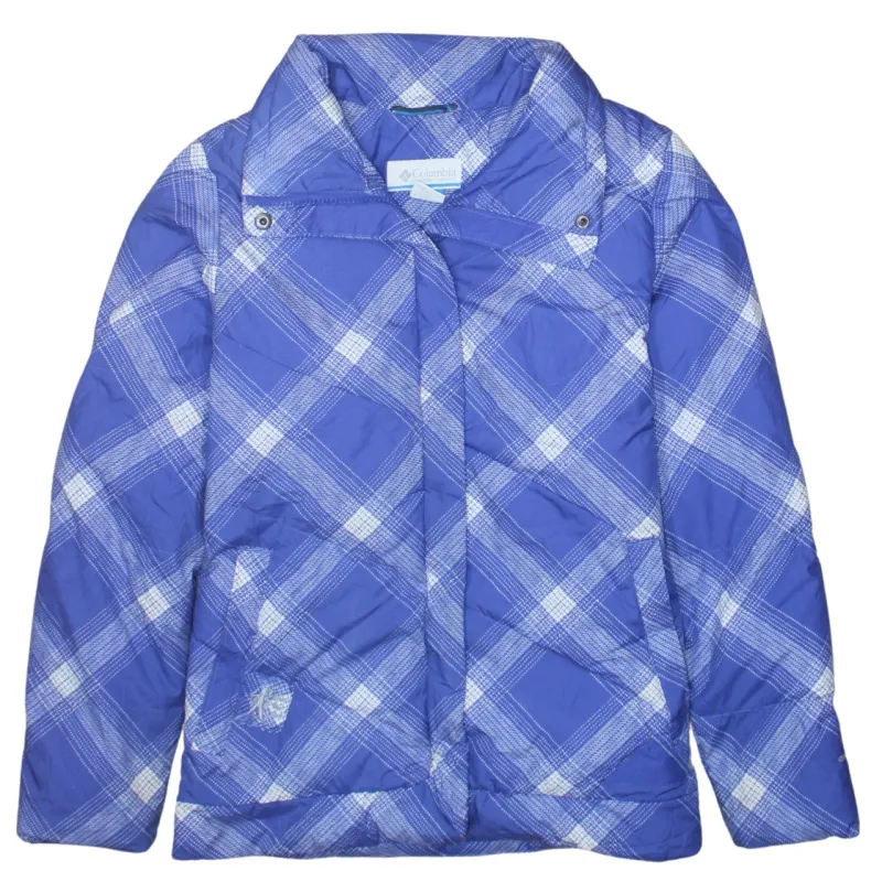Columbia 90's Plain Full Zip Up Windbreaker XSmall Blue made by Columbia