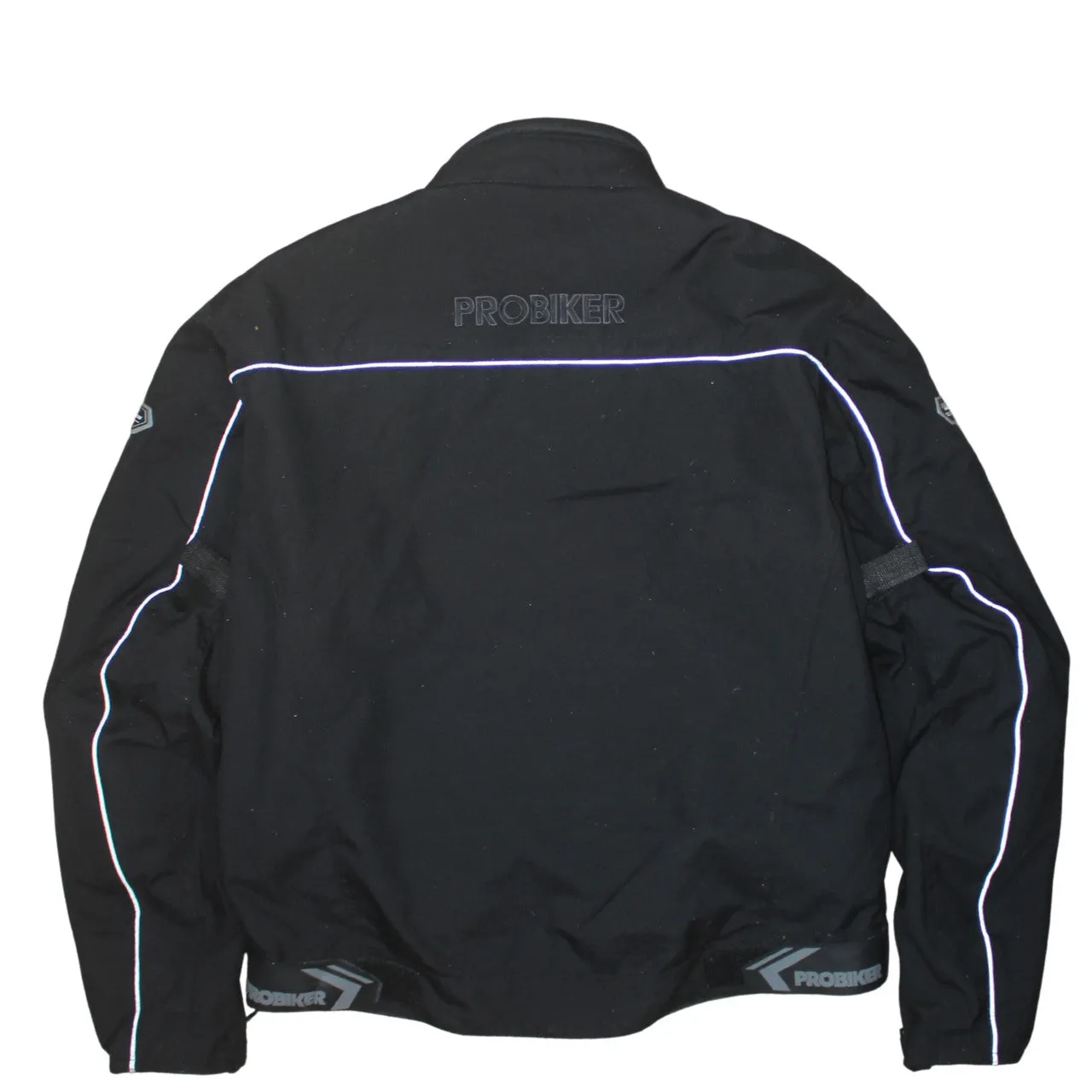 Retro 90's Heavyweight Full Zip Up Windbreaker Medium Black sold by Vintage Club product image thumbnail 2