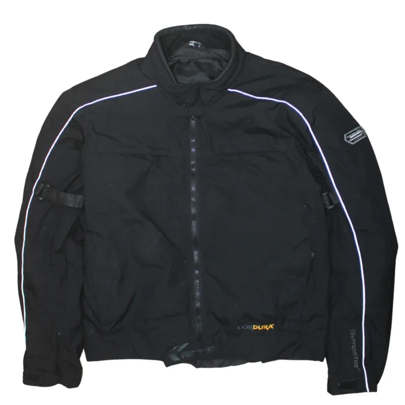 Retro 90's Heavyweight Full Zip Up Windbreaker Medium Black sold by Vintage Club