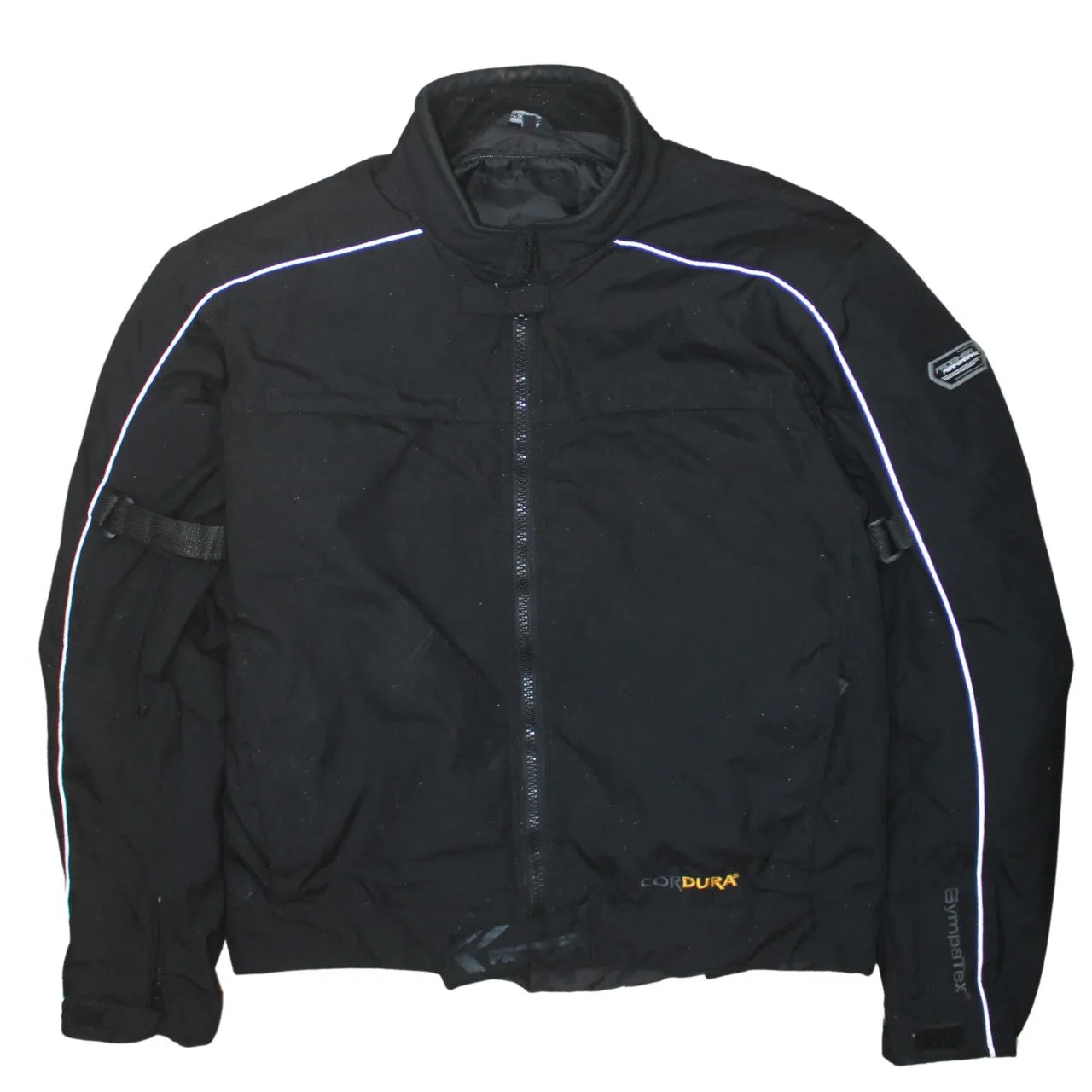 Retro 90's Heavyweight Full Zip Up Windbreaker Medium Black sold by Vintage Club