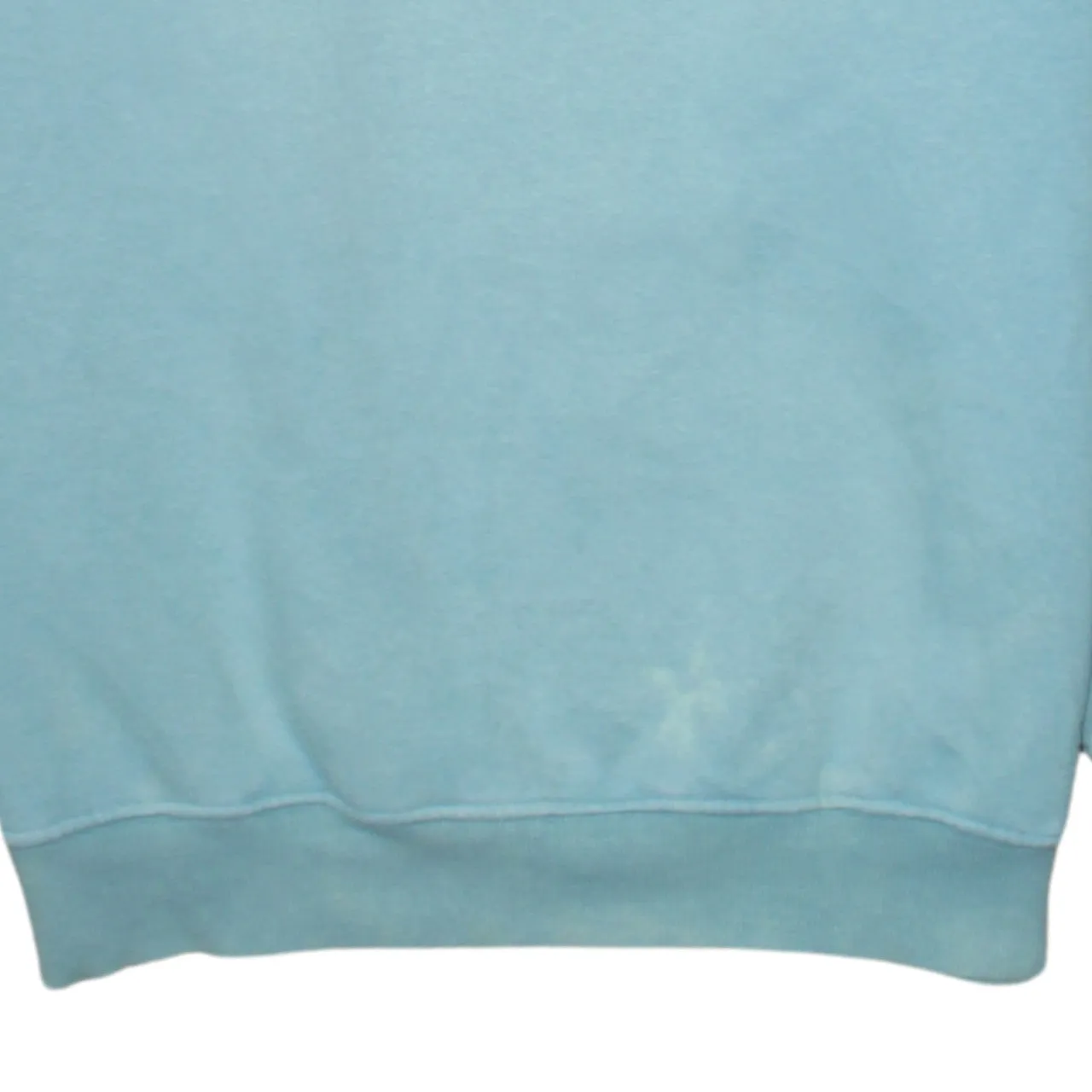 Adidas 90's Spellout Crew Neck Sweatshirt Medium Blue sold by Vintage Club product image thumbnail 4