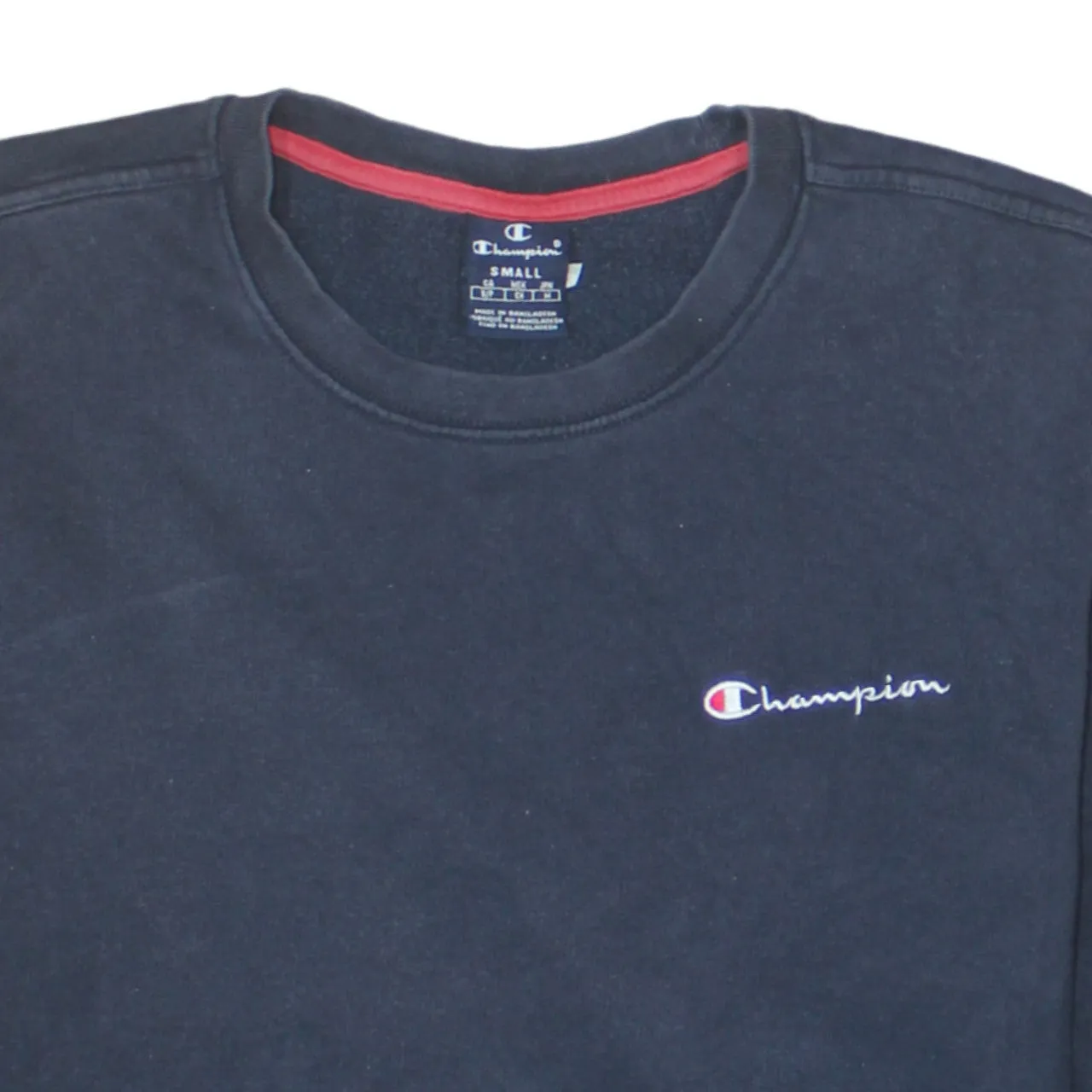 Champion 90's Lightweight Crew Neck Sweatshirt Small Navy Blue sold by Vintage Club product image thumbnail 3