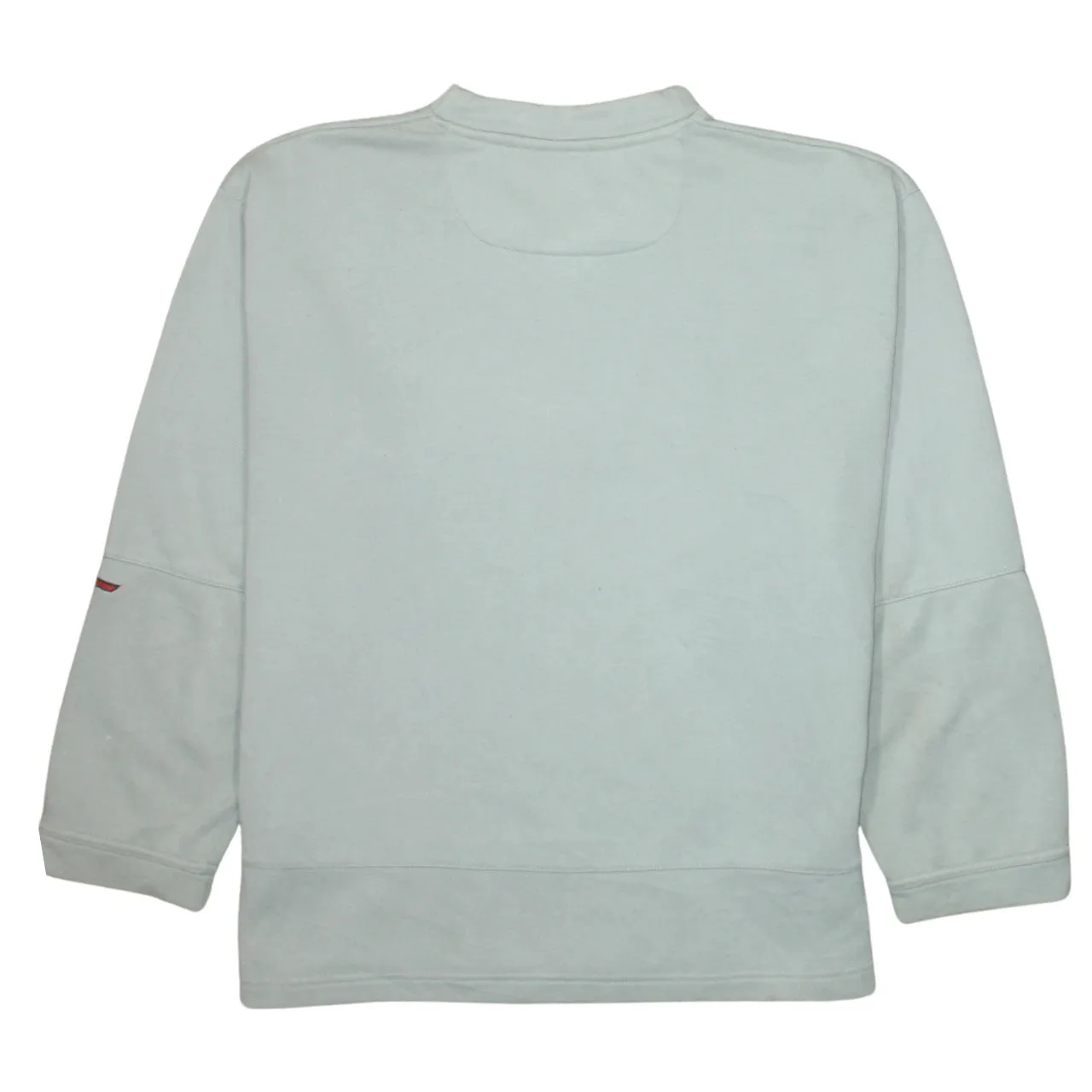 Ellesse 90's Spellout V Neck Sweatshirt XLarge Grey sold by Vintage Club product image thumbnail 2