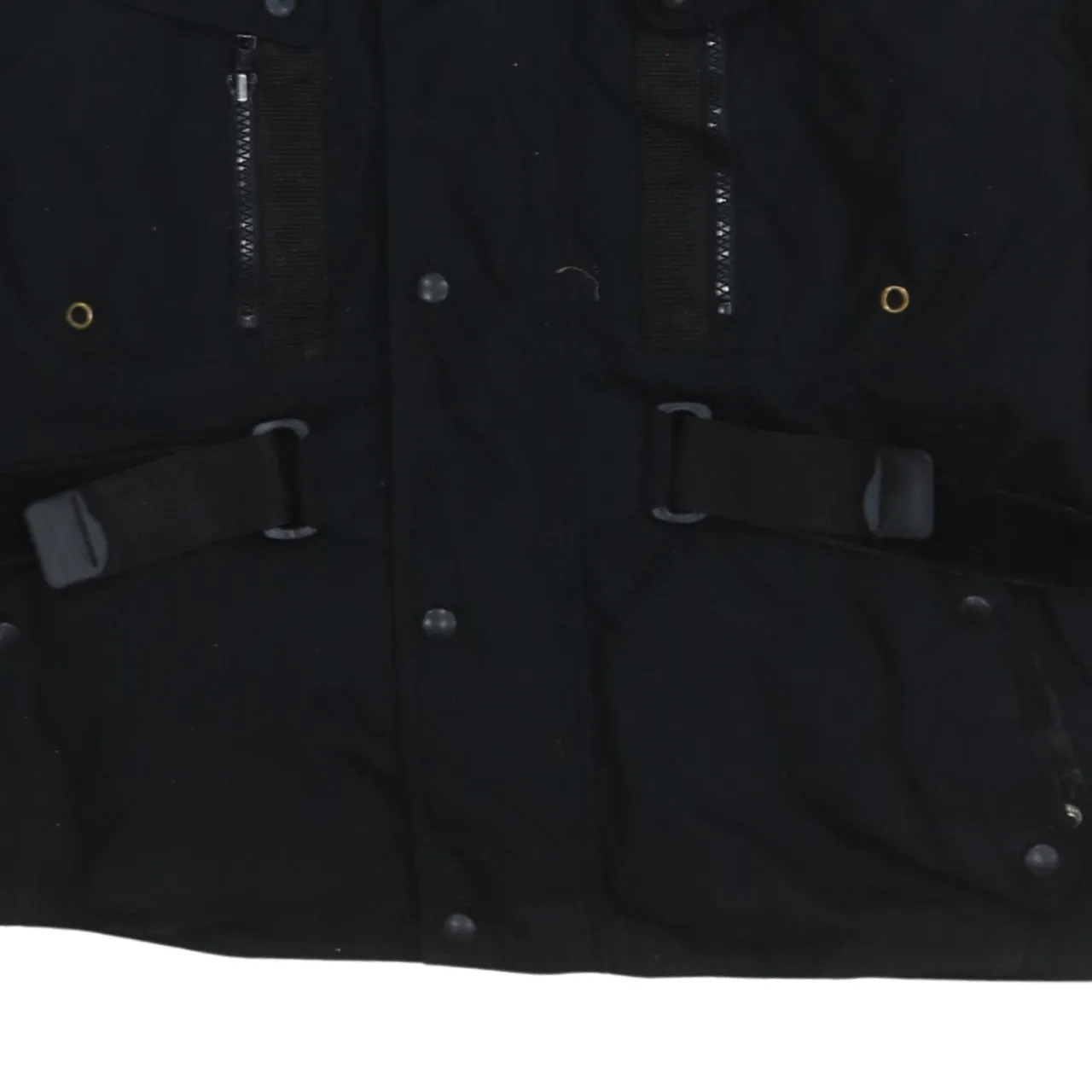 Retro 90's Heavyweight Button Up Windbreaker Medium Black sold by Vintage Club product image thumbnail 4