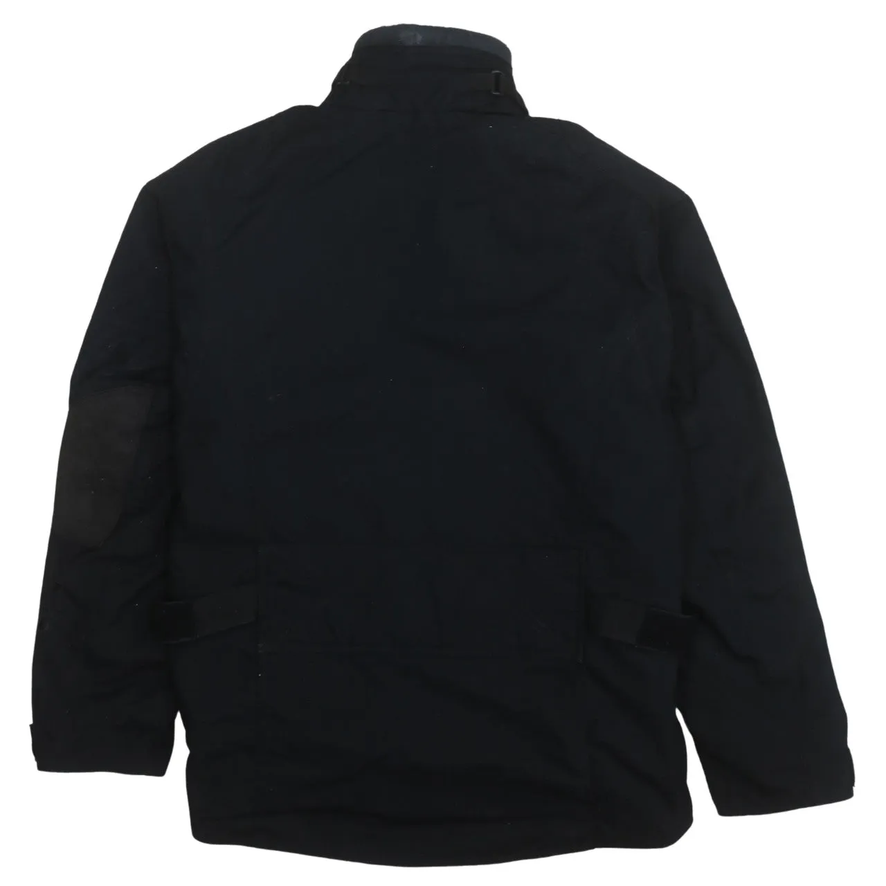 Retro 90's Heavyweight Button Up Windbreaker Medium Black sold by Vintage Club product image thumbnail 2