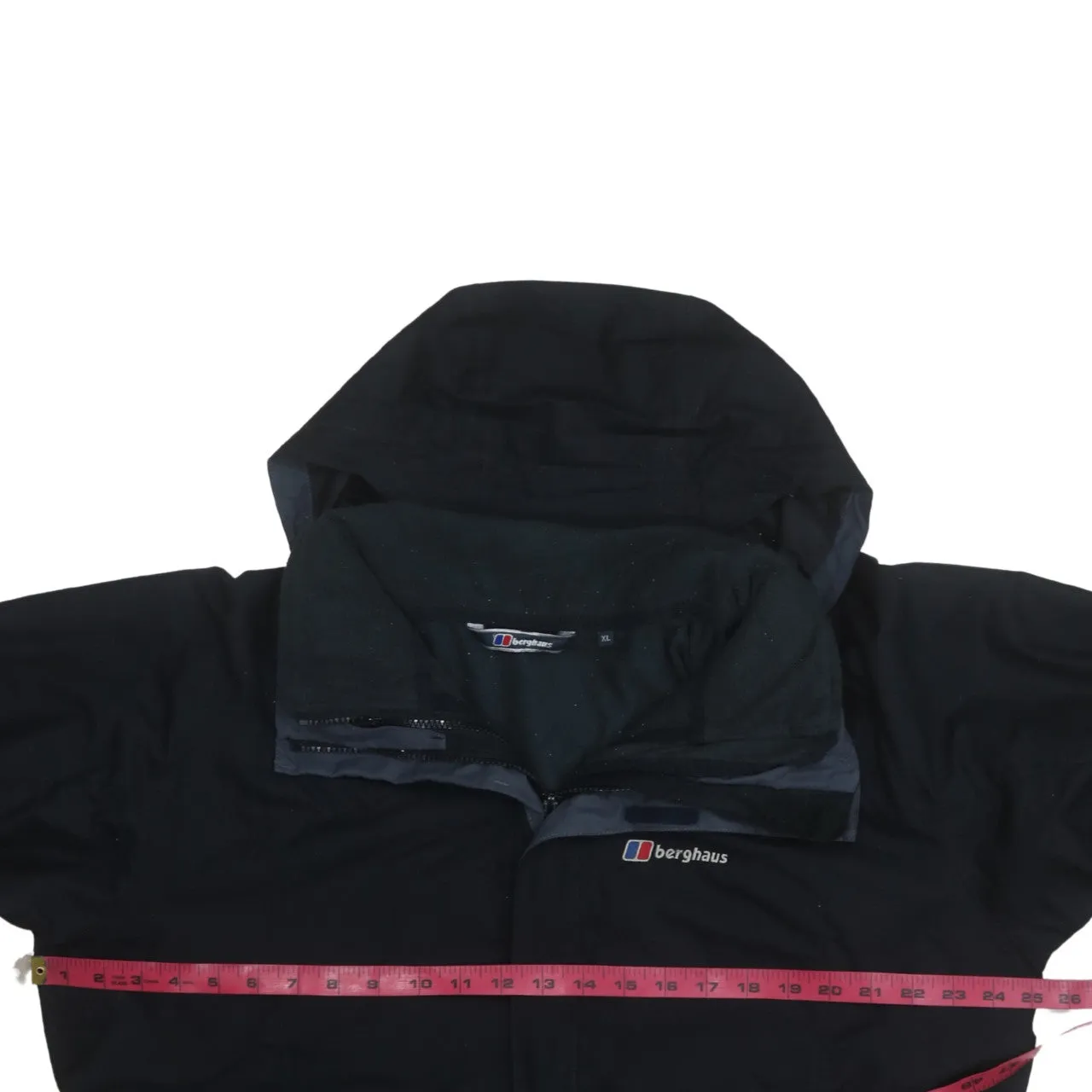 Berghaus 90's Hooded Full Zip Up Windbreaker XLarge Black sold by Vintage Club product image thumbnail 5