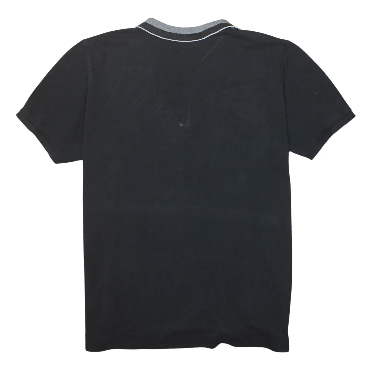 Adidas 90's Short Sleeves Quarter Button Polo Shirt XXLarge (2XL) Black sold by Vintage Club product image thumbnail 2