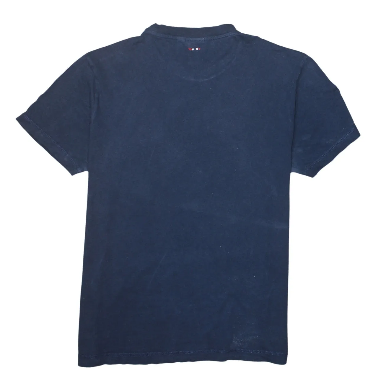 Napapijri 90's Spellout Short Sleeves T Shirt XLarge Navy Blue sold by Vintage Club product image thumbnail 2