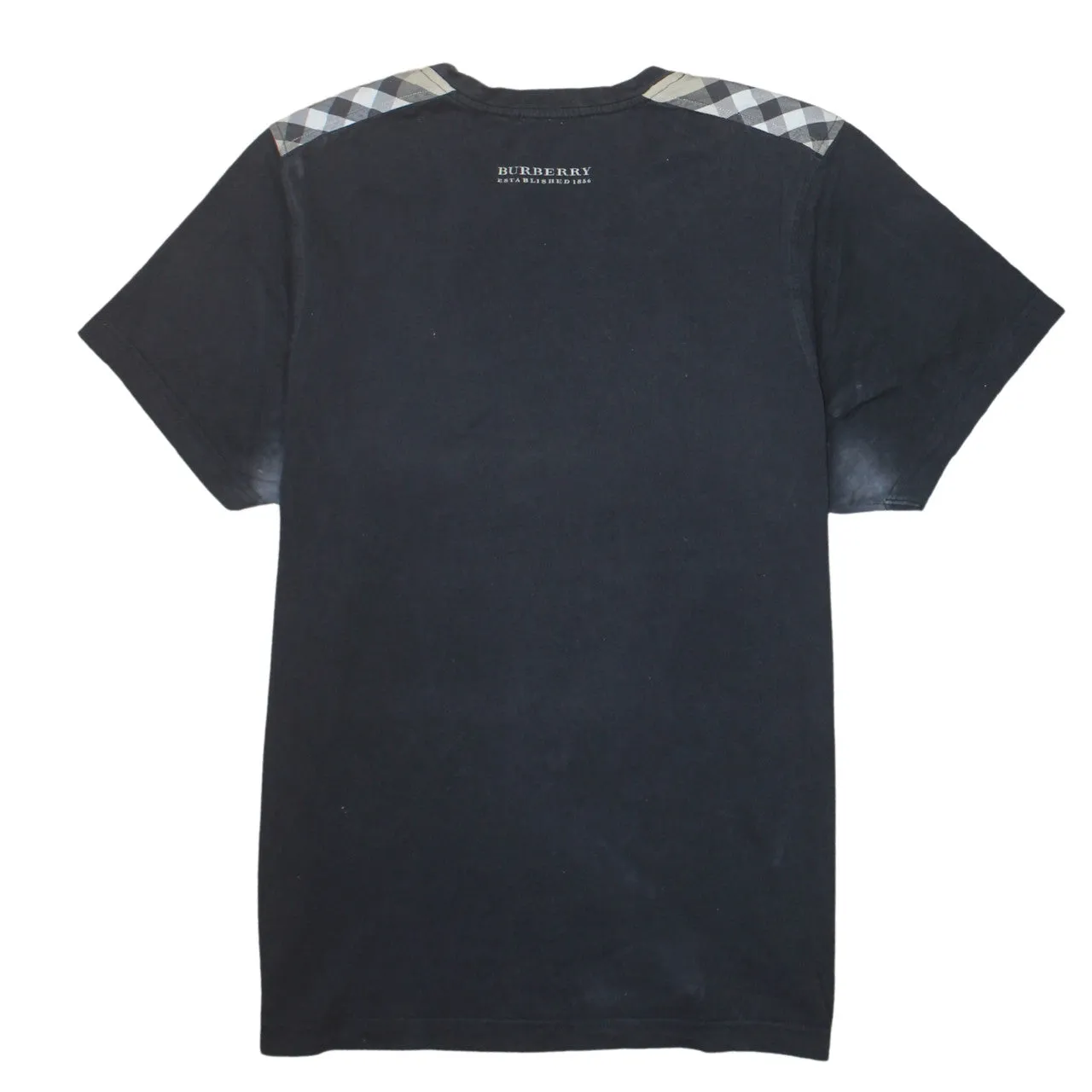 Burberry 90's Short Sleeves Crew Neck T Shirt XLarge Black sold by Vintage Club product image thumbnail 2