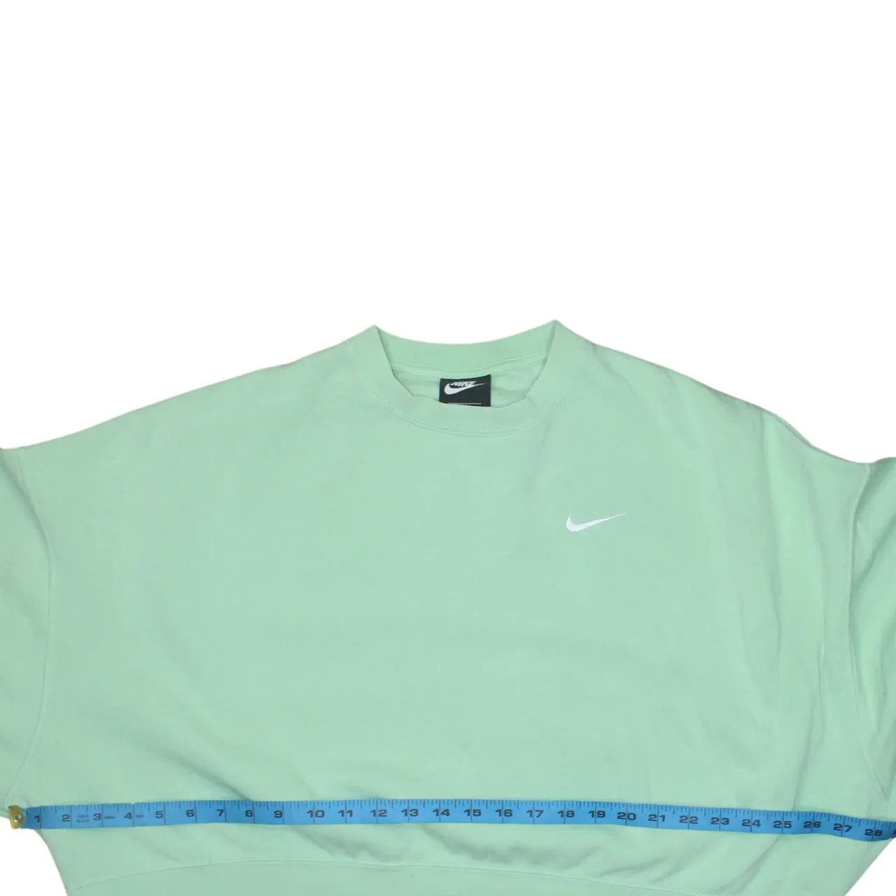 Nike 90's Swoosh Crew Neck Sweatshirt Medium Green sold by Vintage Club product image thumbnail 5