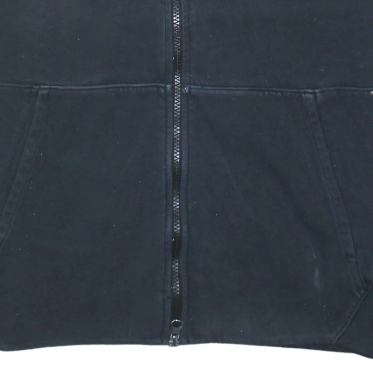 Nike 90's Swoosh Full Zip Up Hoodie Small Black sold by Vintage Club product image thumbnail 4