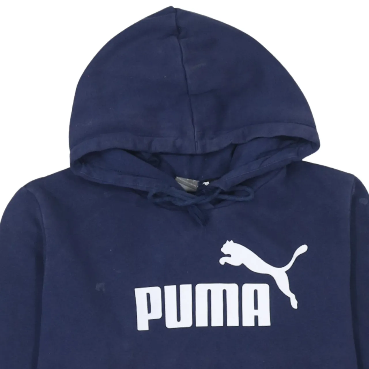 Puma 90's Spellout Pullover Hoodie Large Navy Blue sold by Vintage Club product image thumbnail 3